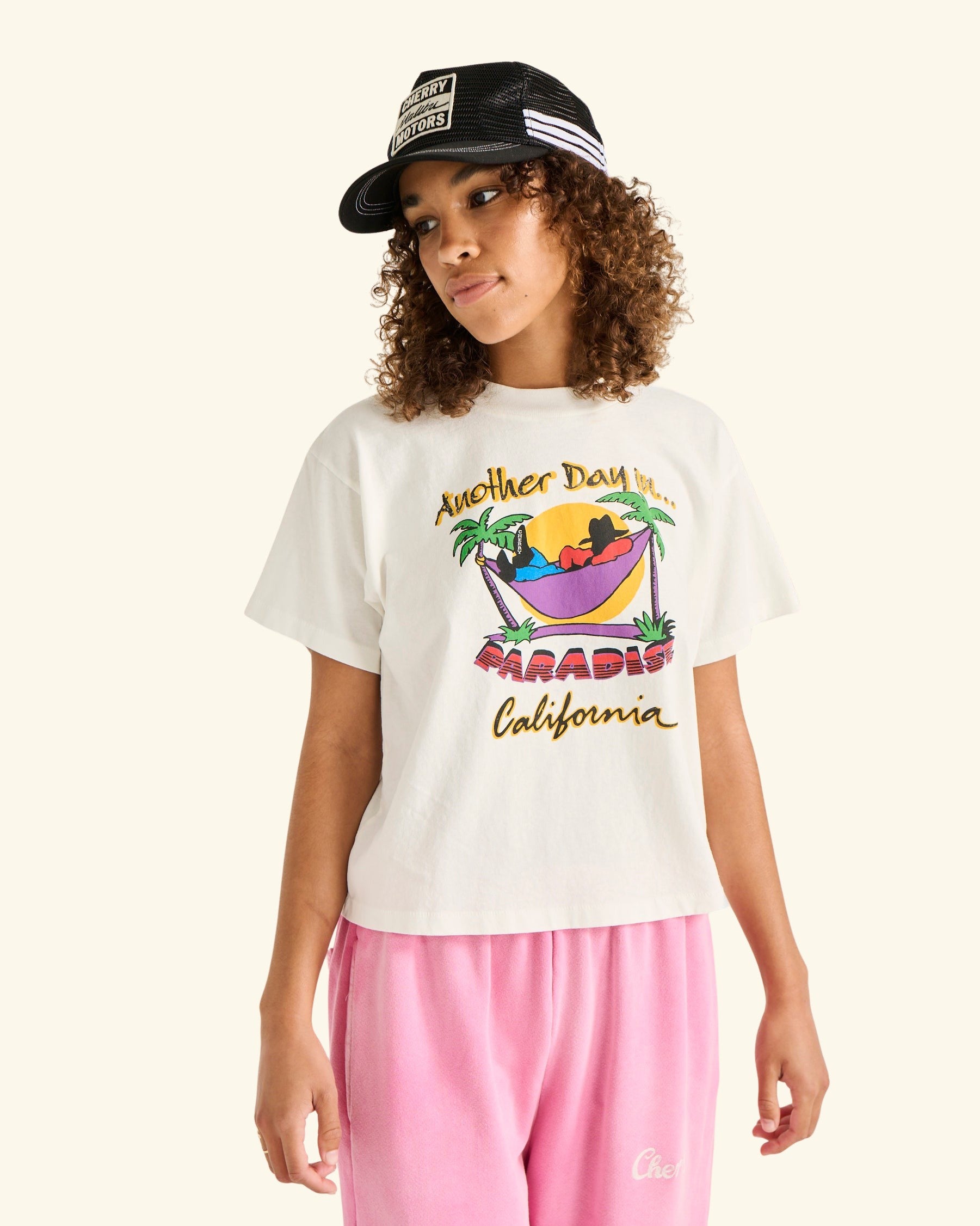 Paradise Boxy Baby Tee