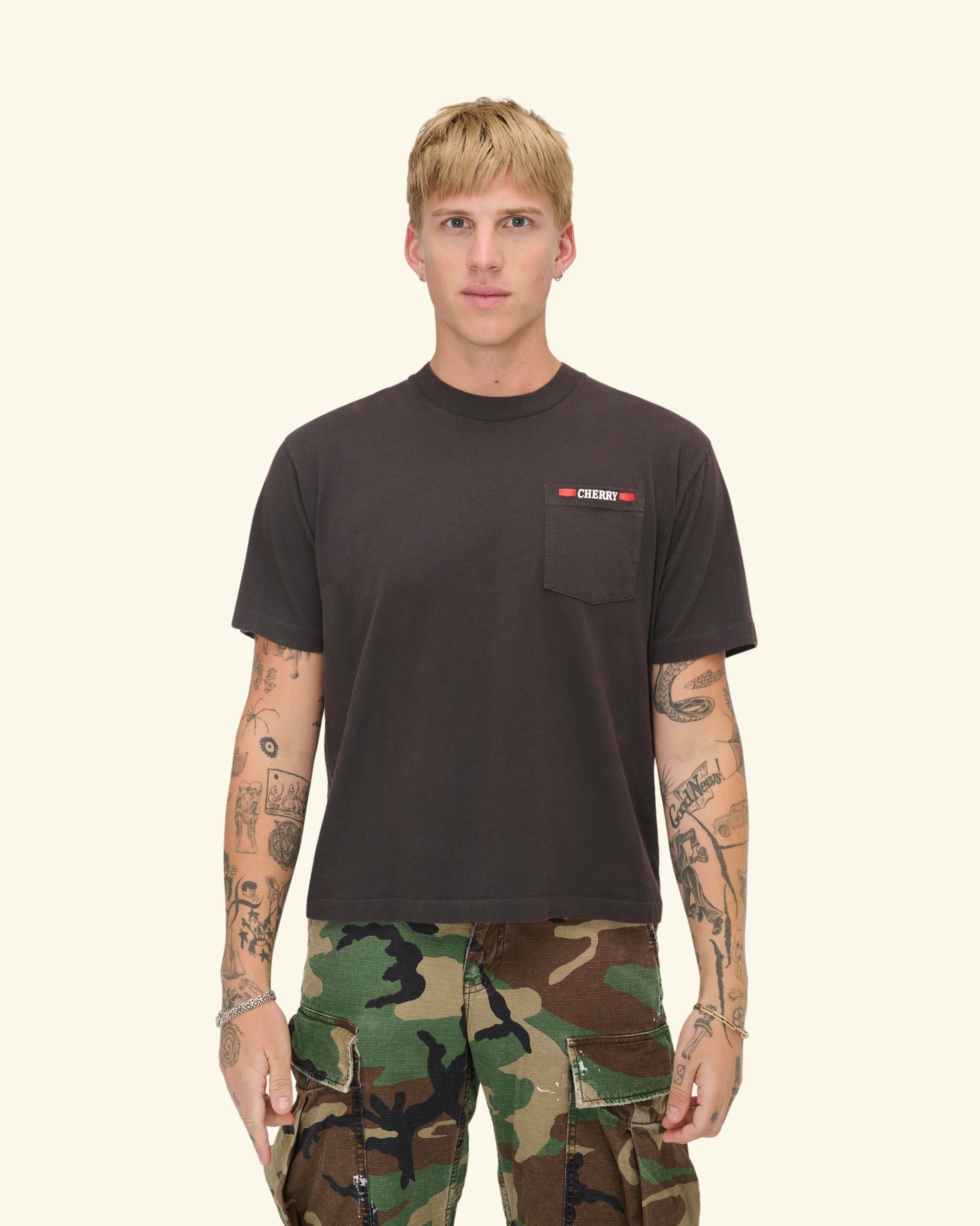 Pico Rivera Pocket T-Shirt (Vintage Black)