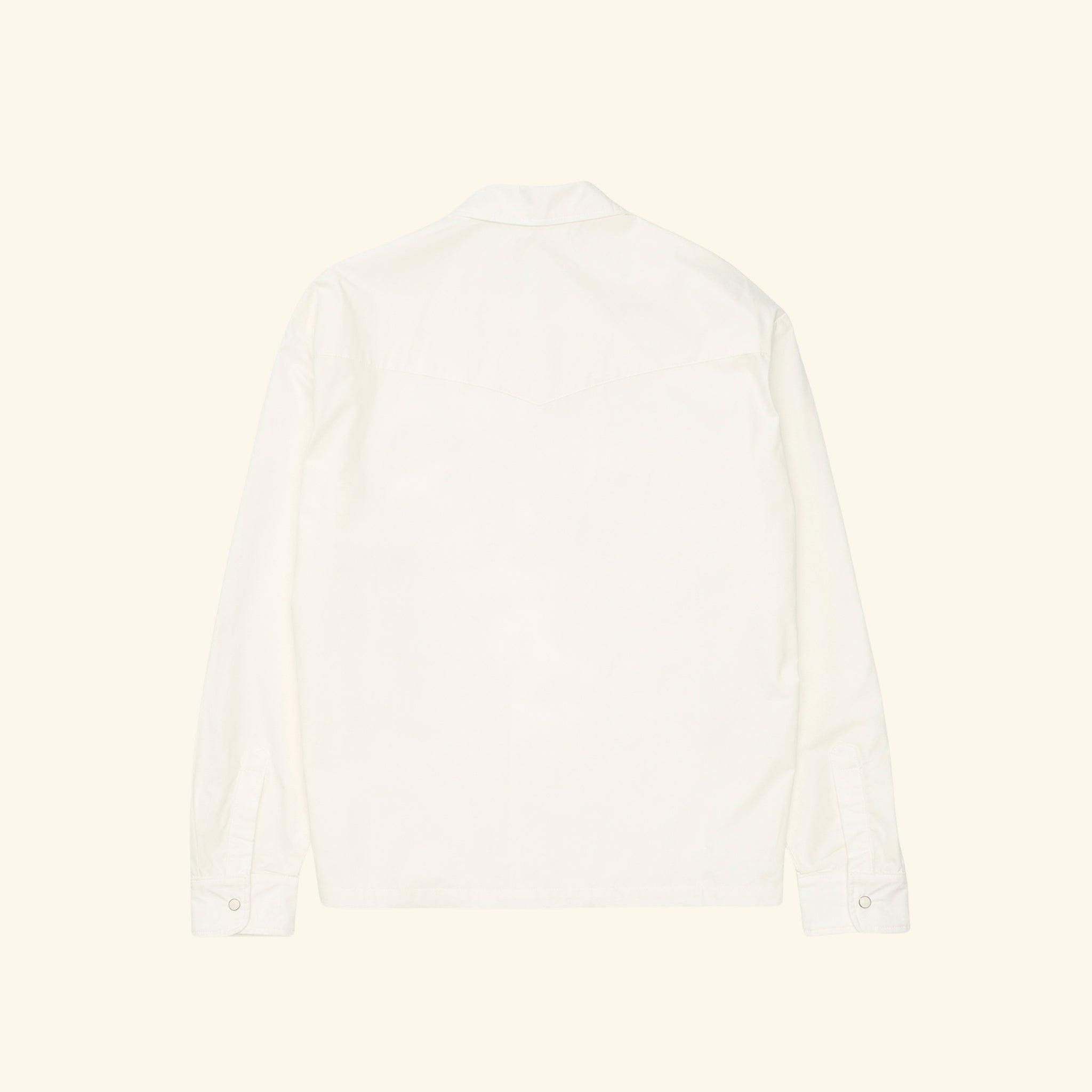 Poplin Western Shirt (White)