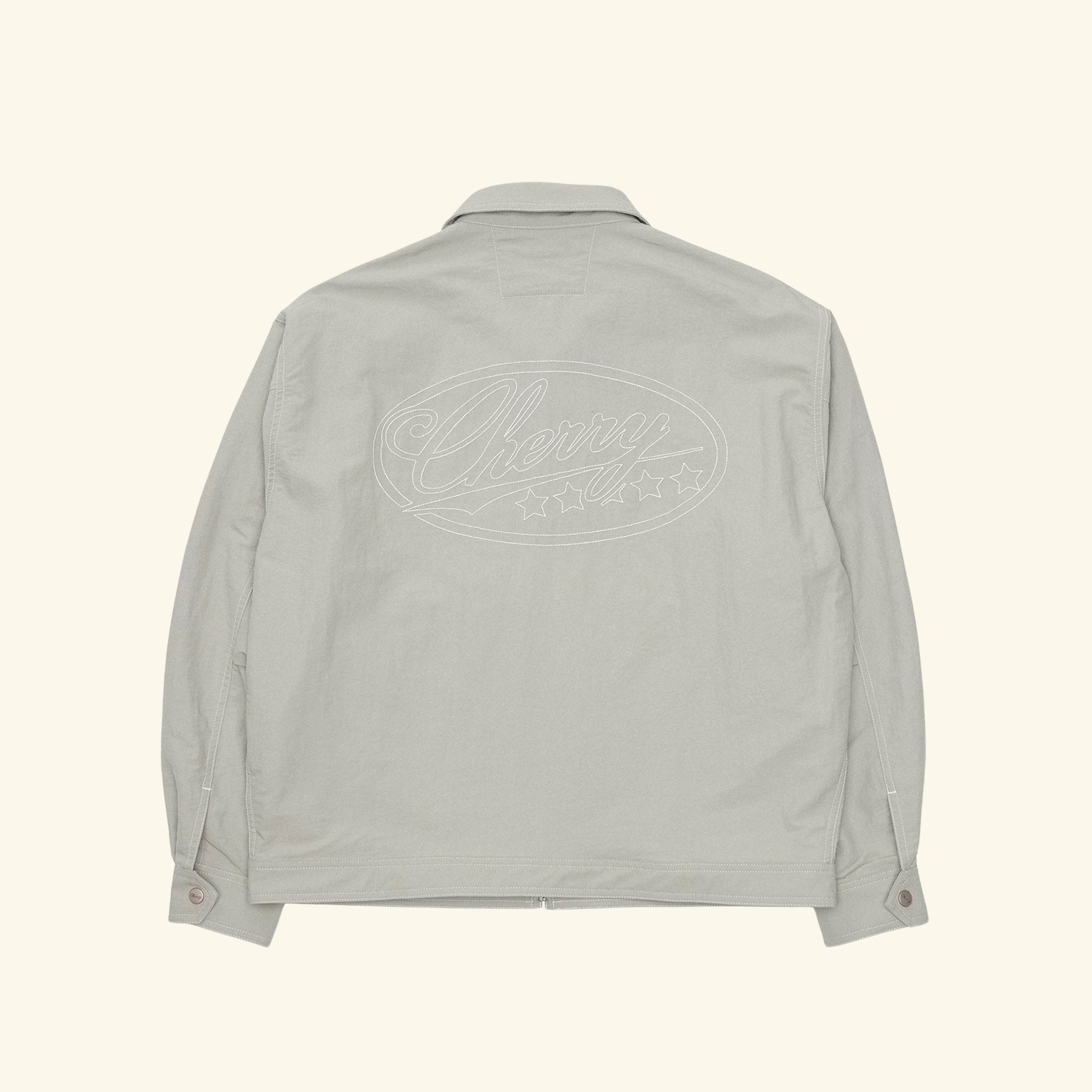 Nylon Running Jacket (Smoke)