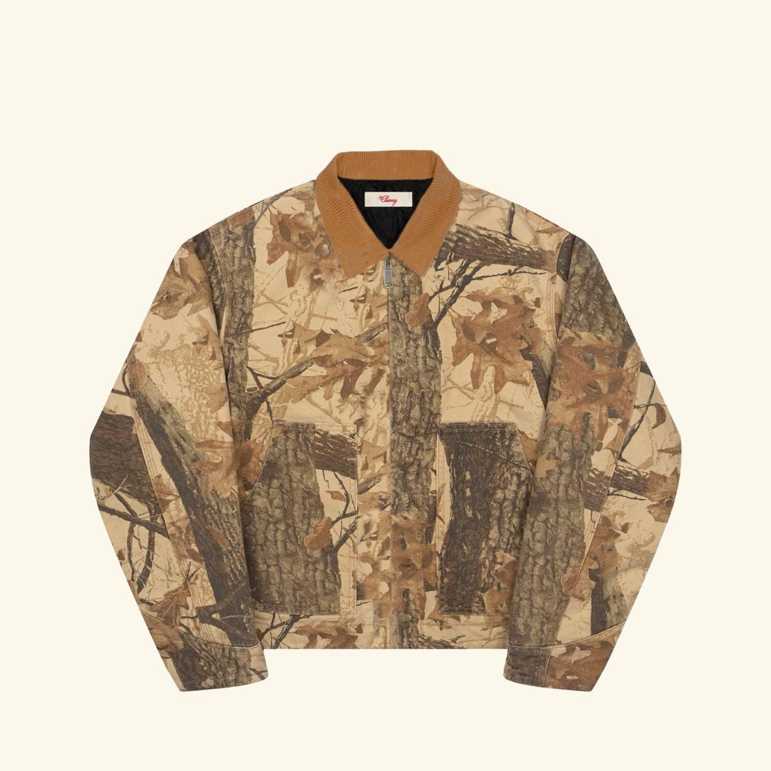 Mossy Oak Quilted Work Jacket