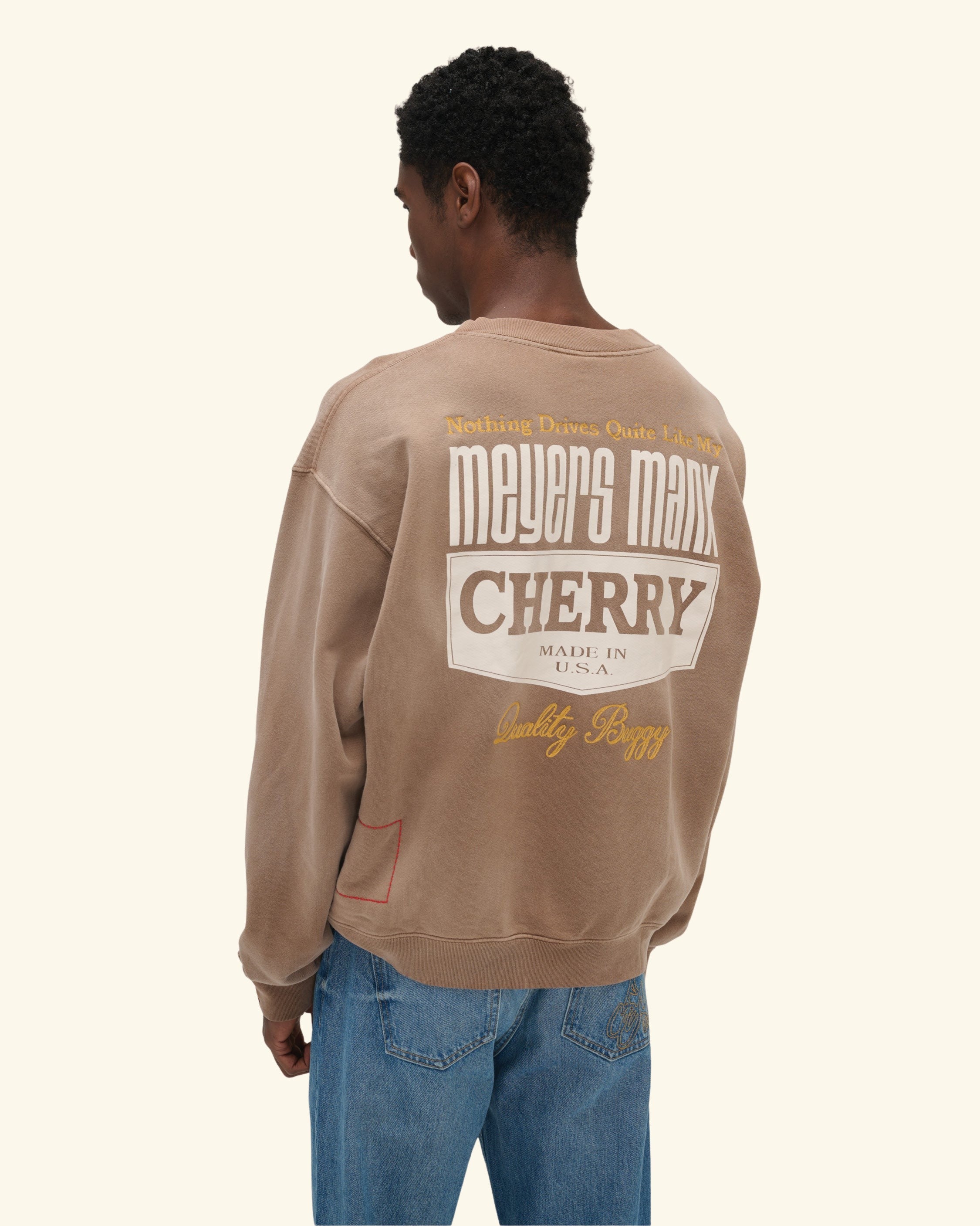 Quality Buggy Crewneck (Baja Brown)
