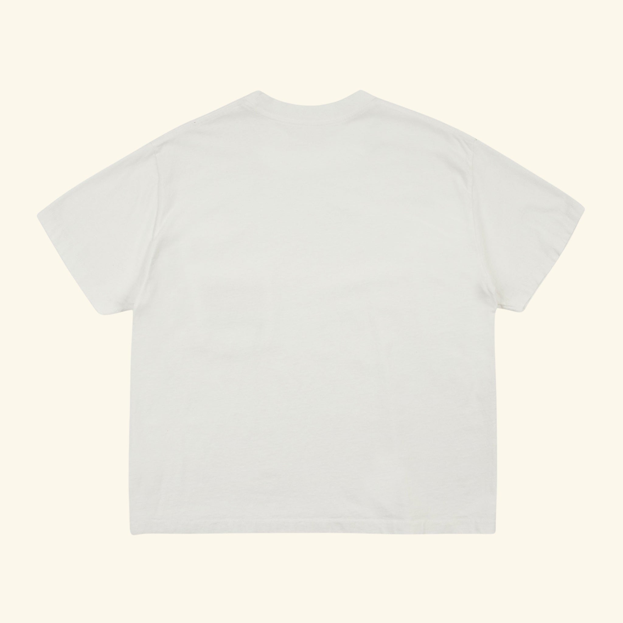 Western Chevron Boxy Pocket Tee (Vintage White)