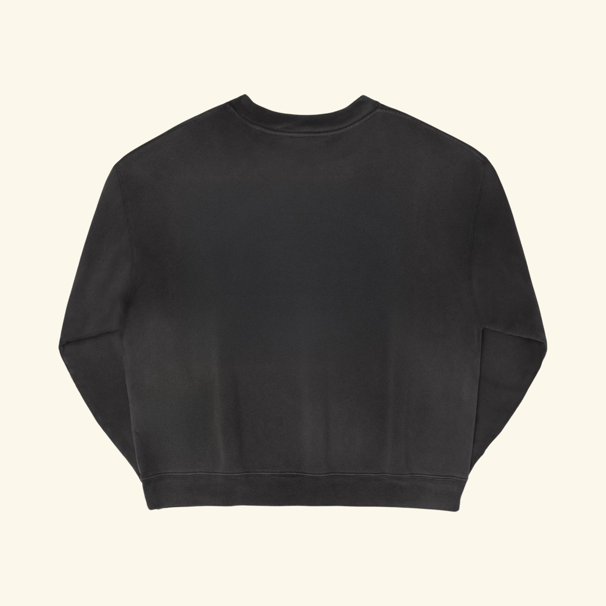 Chainstitch Logo Crewneck (Vintage Black)
