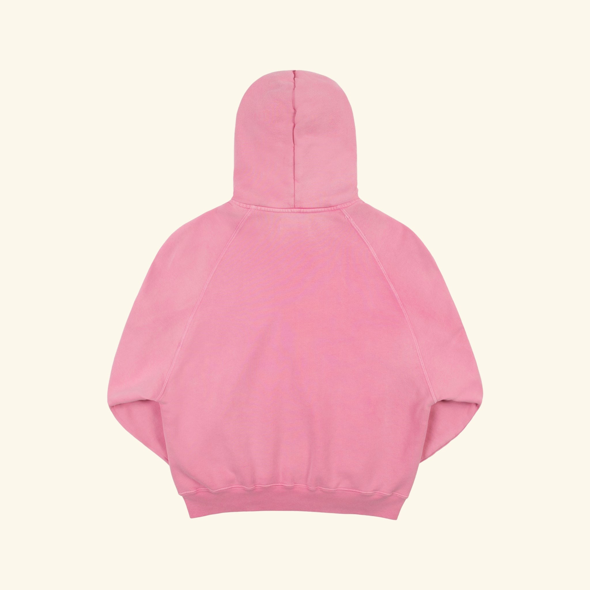 Raglan Zip Up Hoodie (Fuchsia)