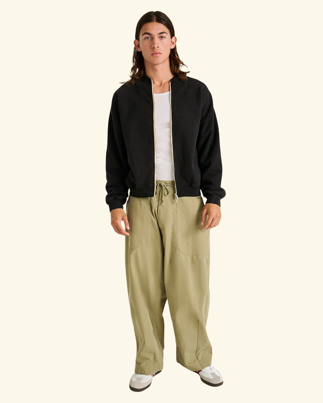 Five Star Zip Up Crewneck