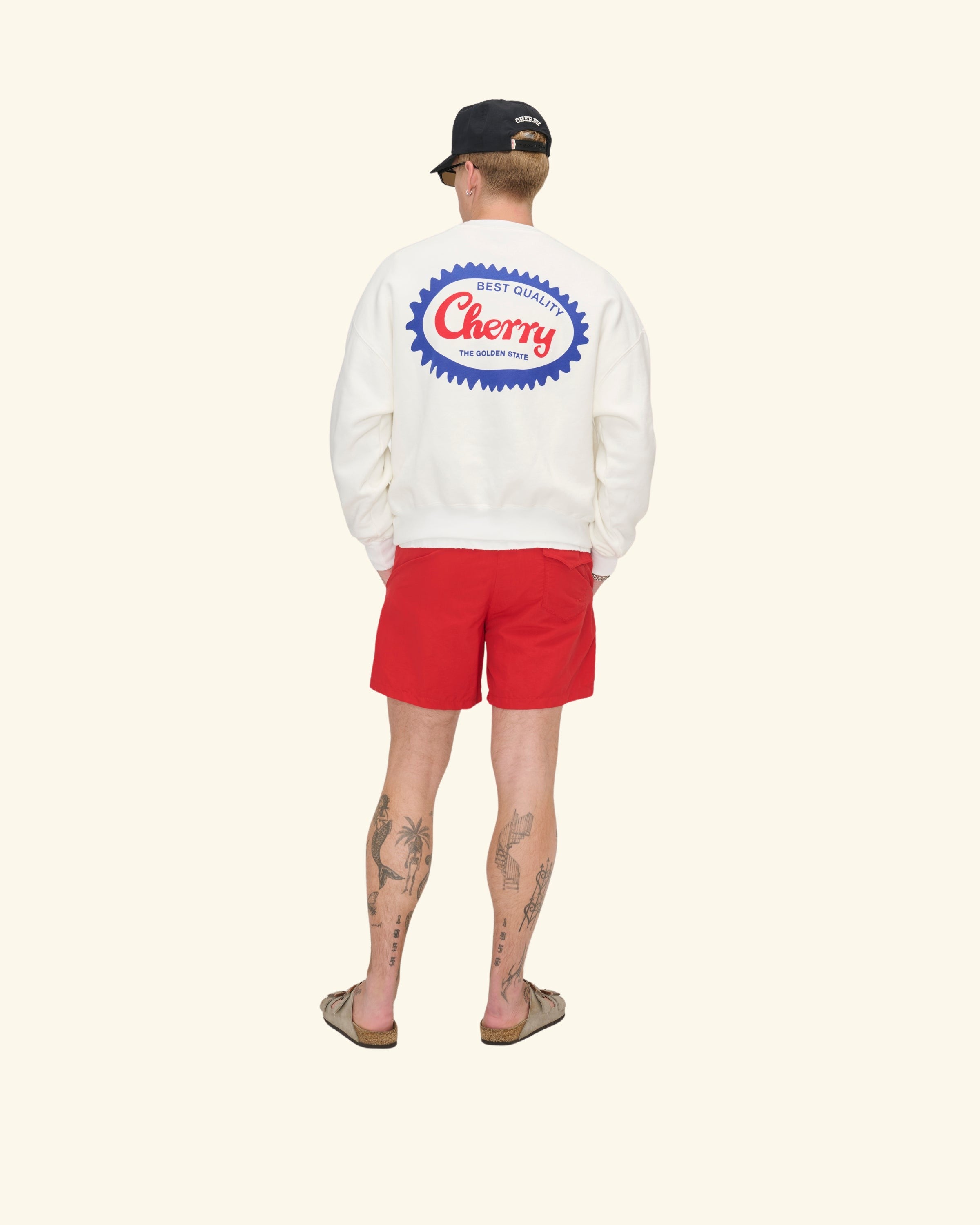 Five Star Swim Trunk (Red)