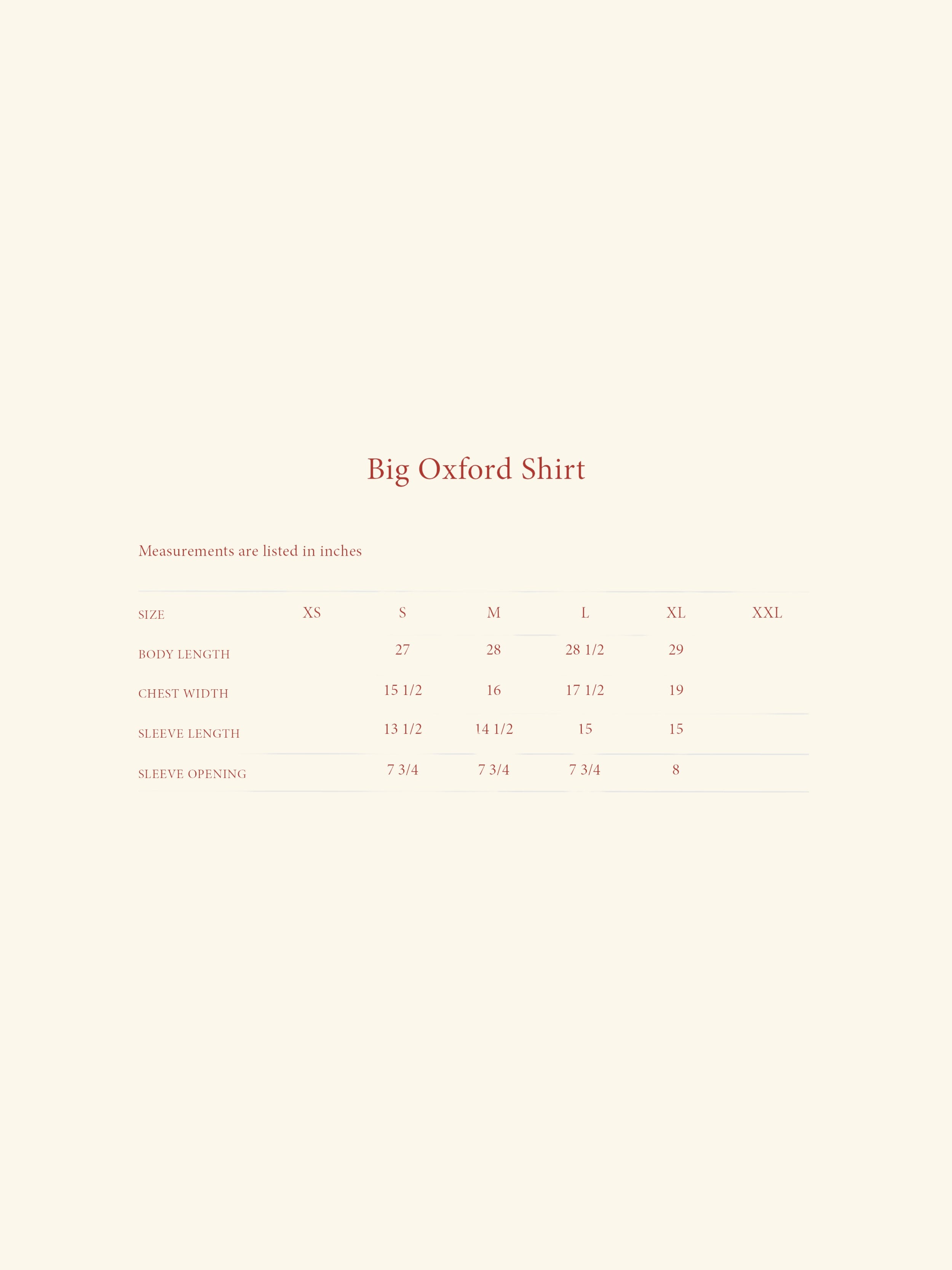 Big Oxford Shirt (White)