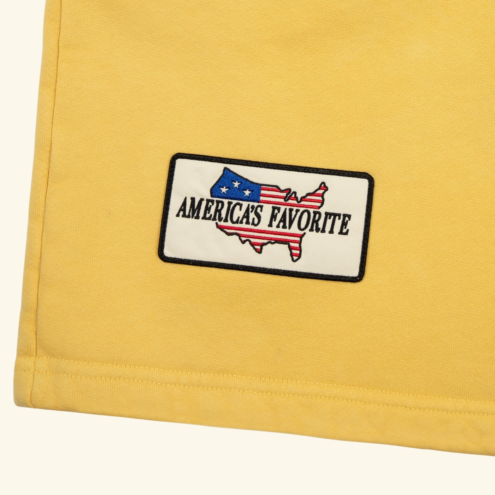 Patchwork Sweatshorts (Butter)