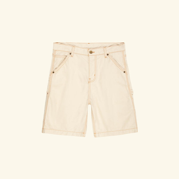 Wide Leg Carpenter Short (Ecru) – CHERRY LA