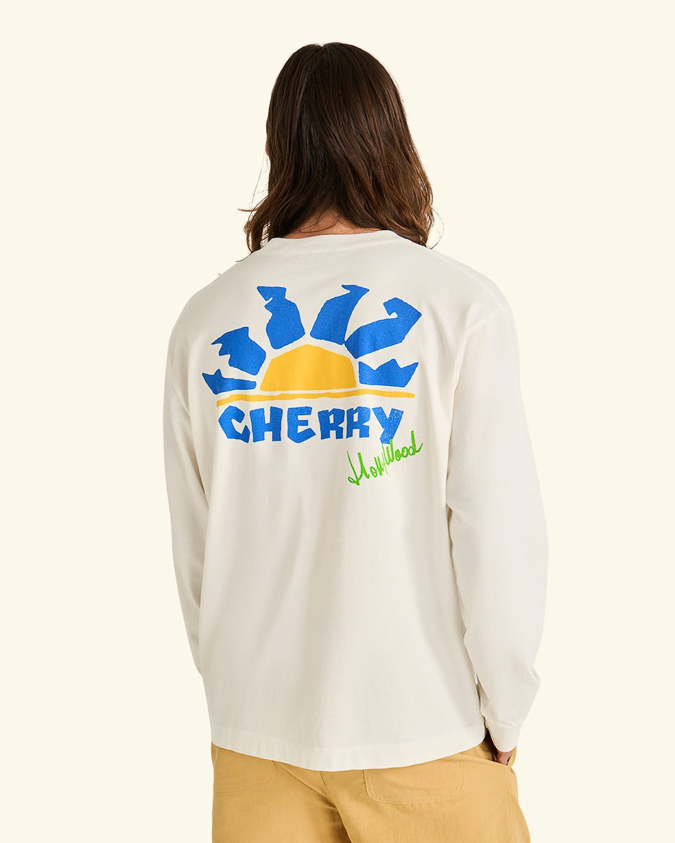 Sunset  Pocket Tee L/S