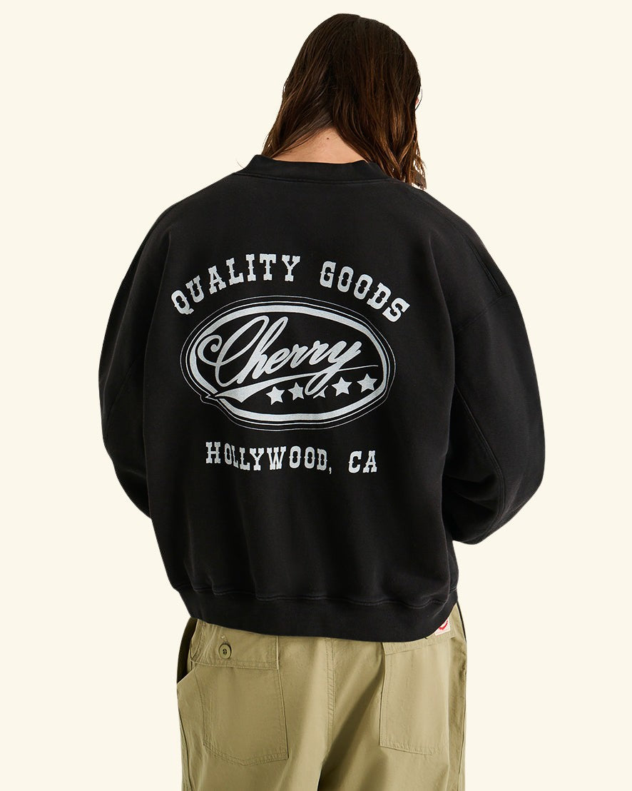 Five Star Zip Up Crewneck