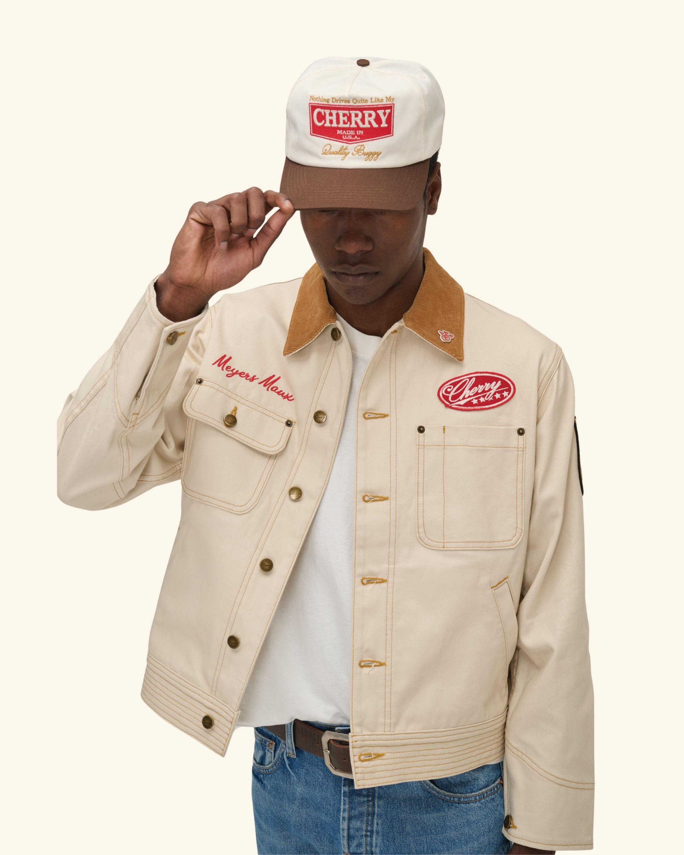 Quality Buggy 5 Panel Hat (Natural)