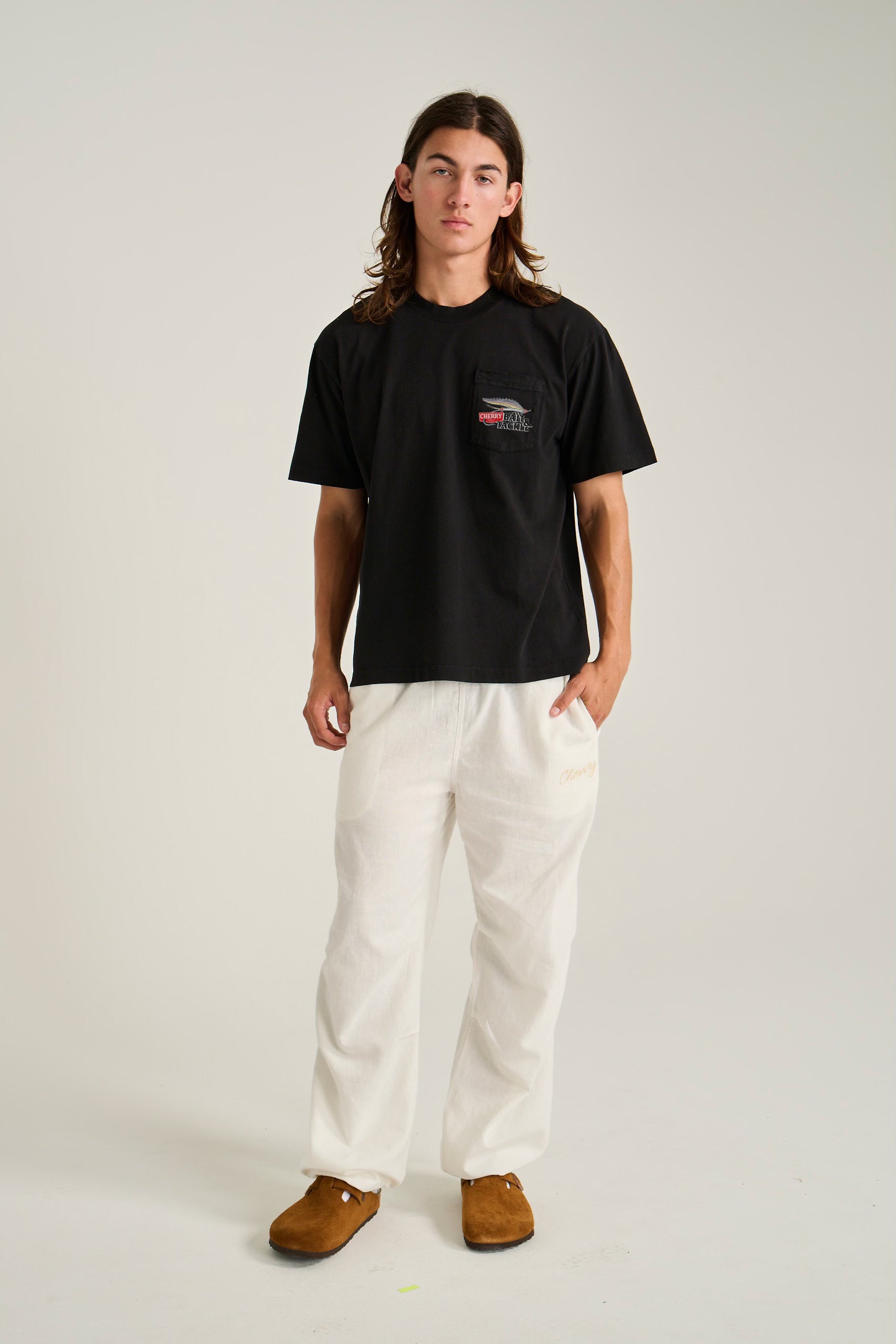 Marlin Pocket Tee (Vintage Black)