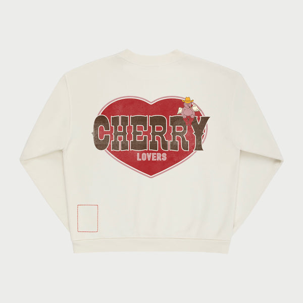 Lovers Crewneck (Cream) – CHERRY LA