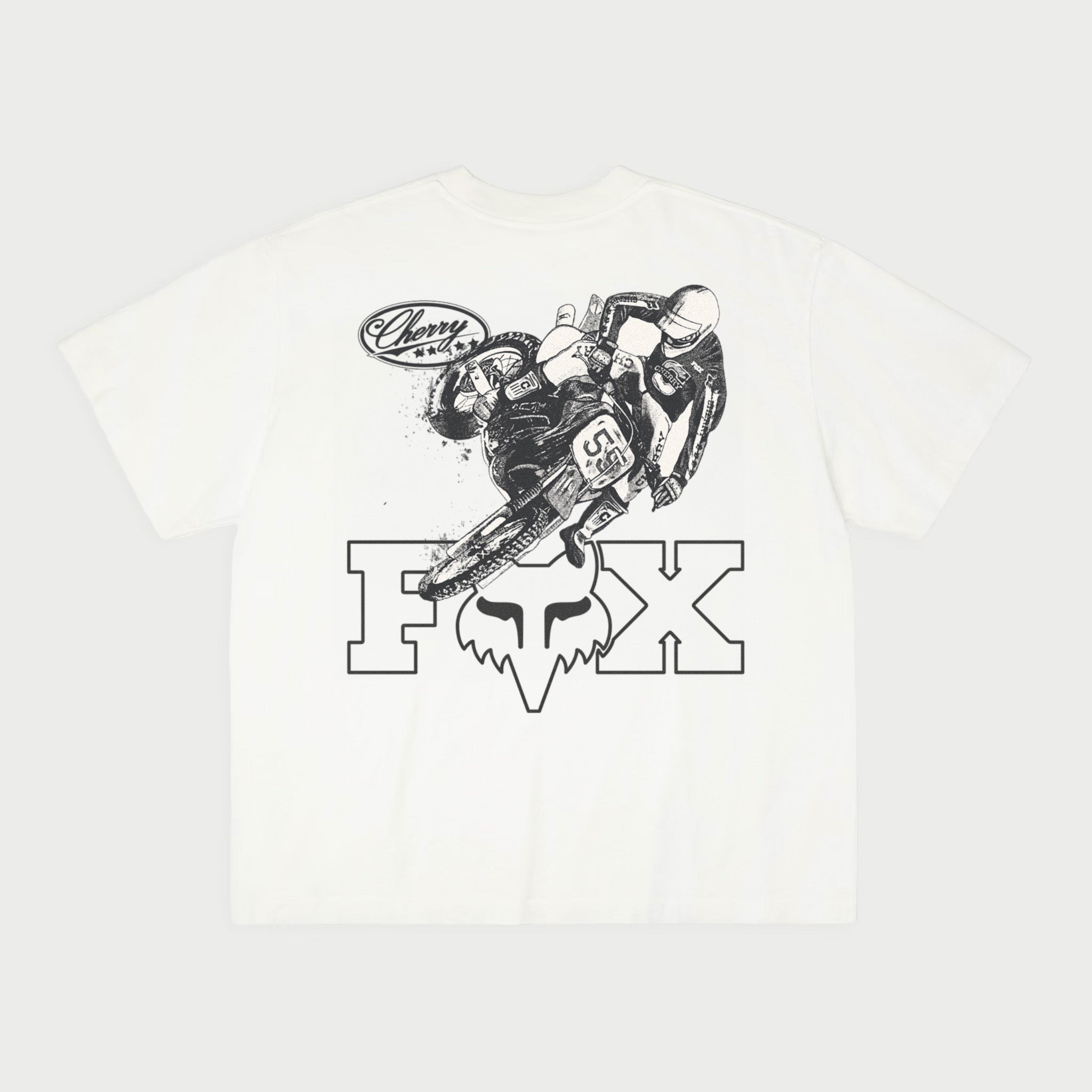 Fox X Cherry Classic Pocket Tee (White)