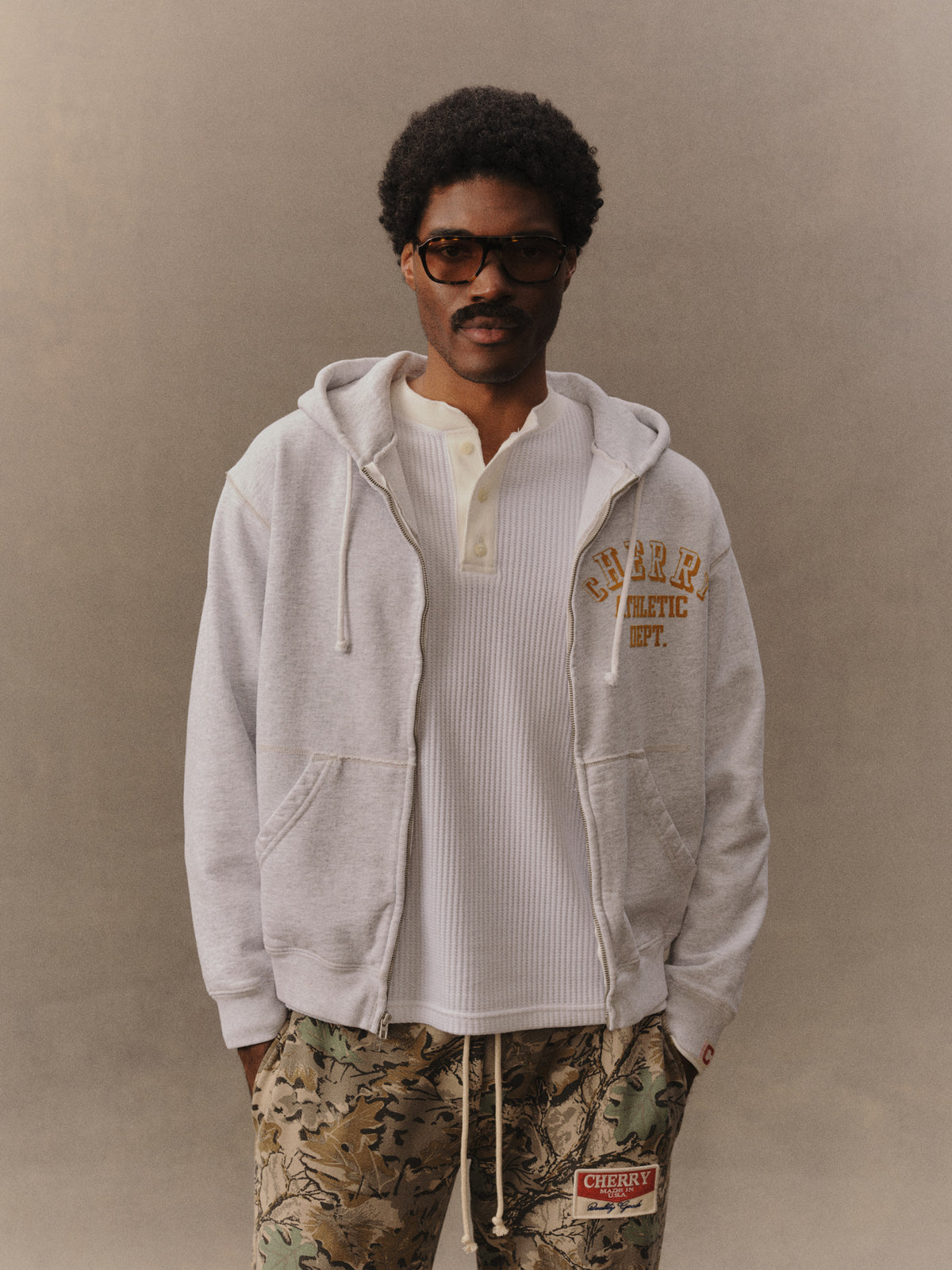 Athletic Zip Hoodie