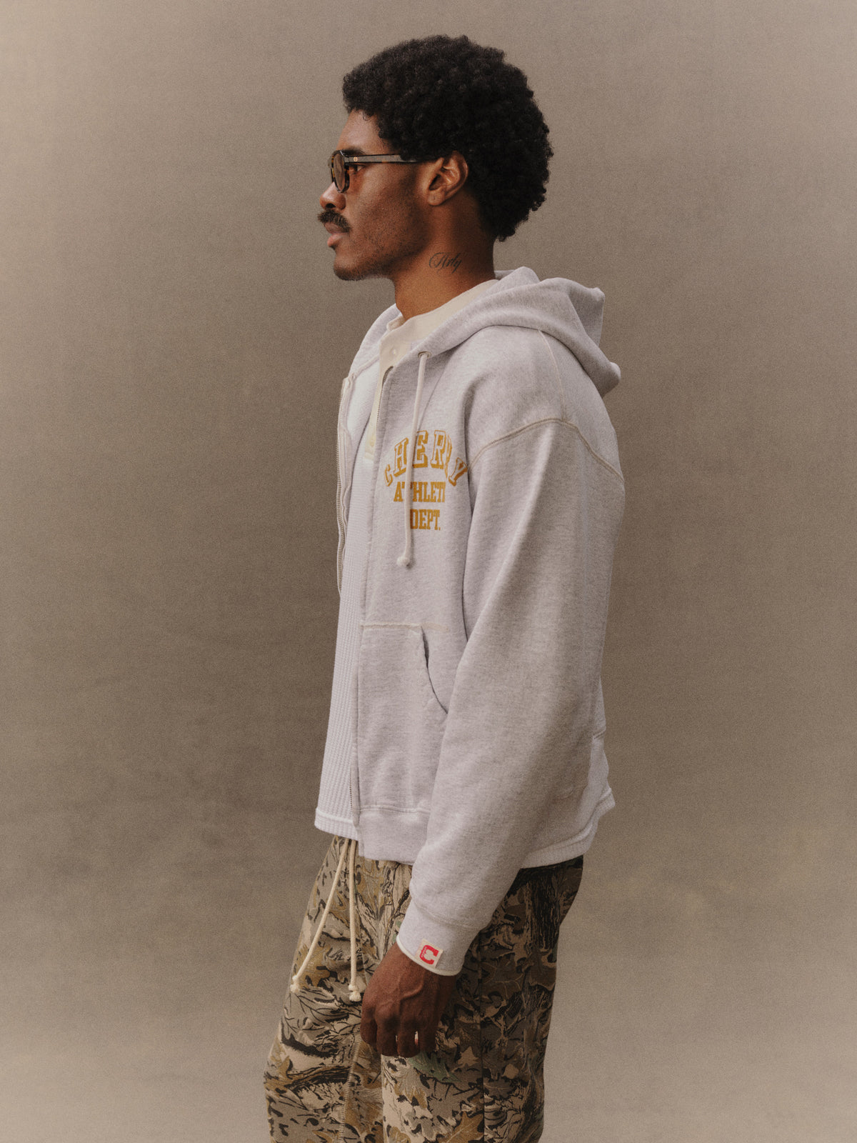 Athletic Zip Hoodie