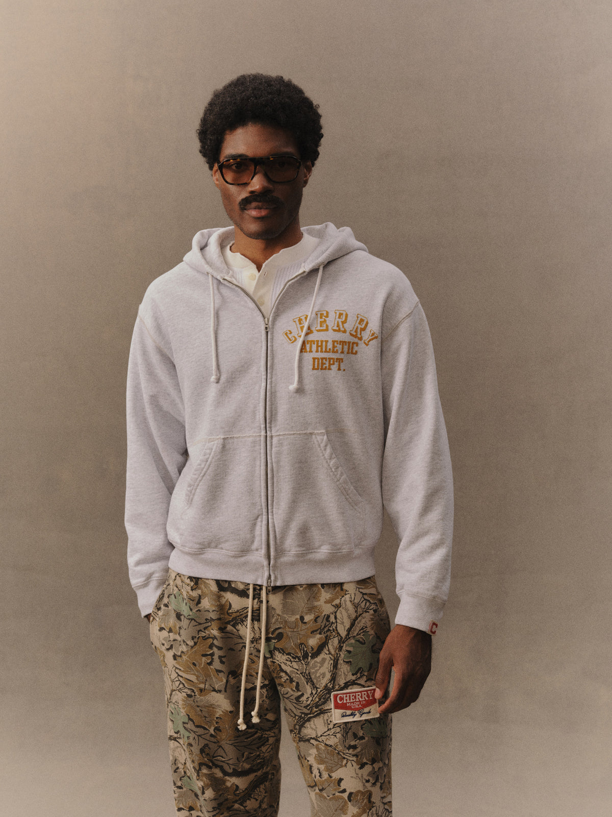 Athletic Zip Hoodie