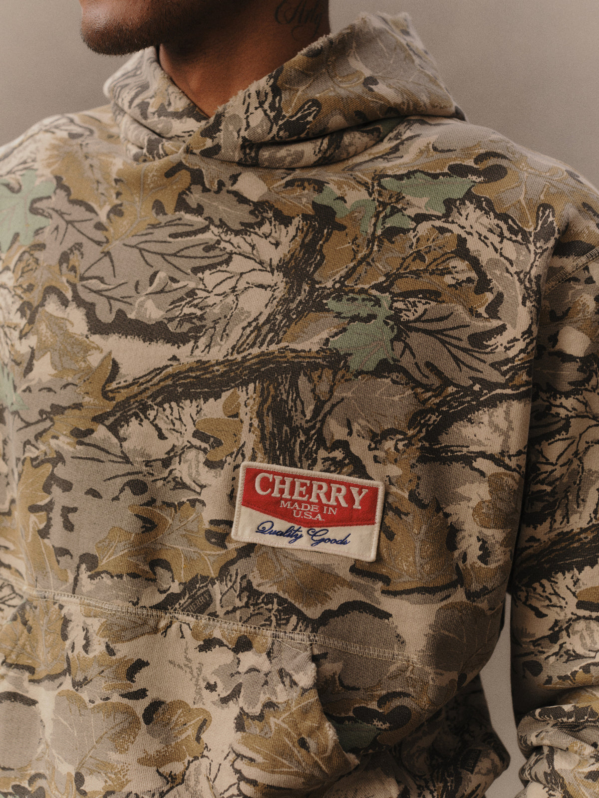 Chevron Pullover Hoodie