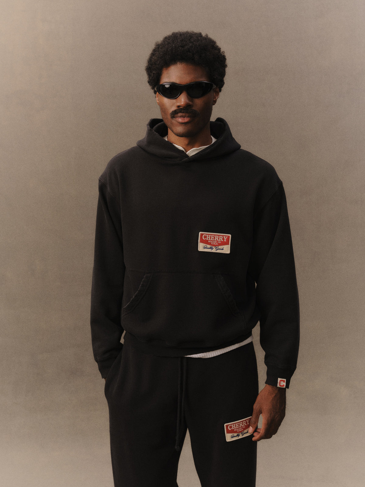 Chevron Pullover Hoodie