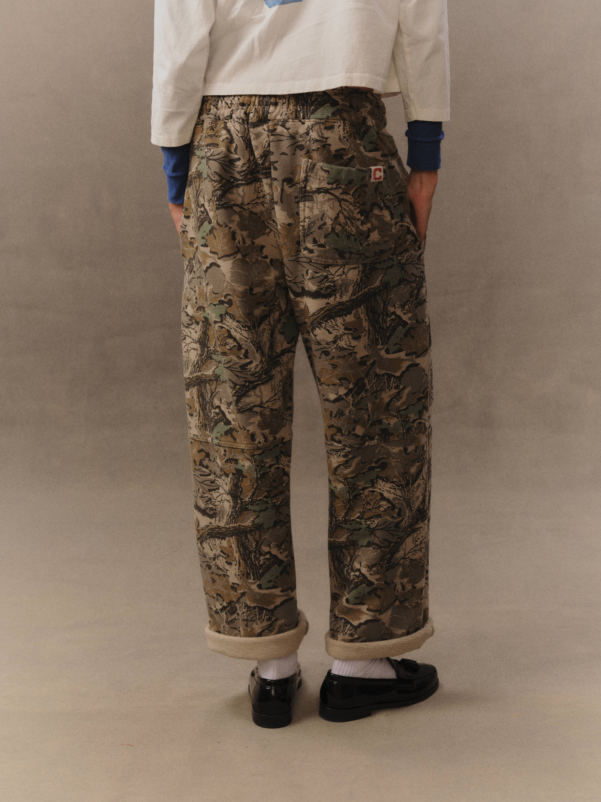 Chevron Parachute Sweatpants