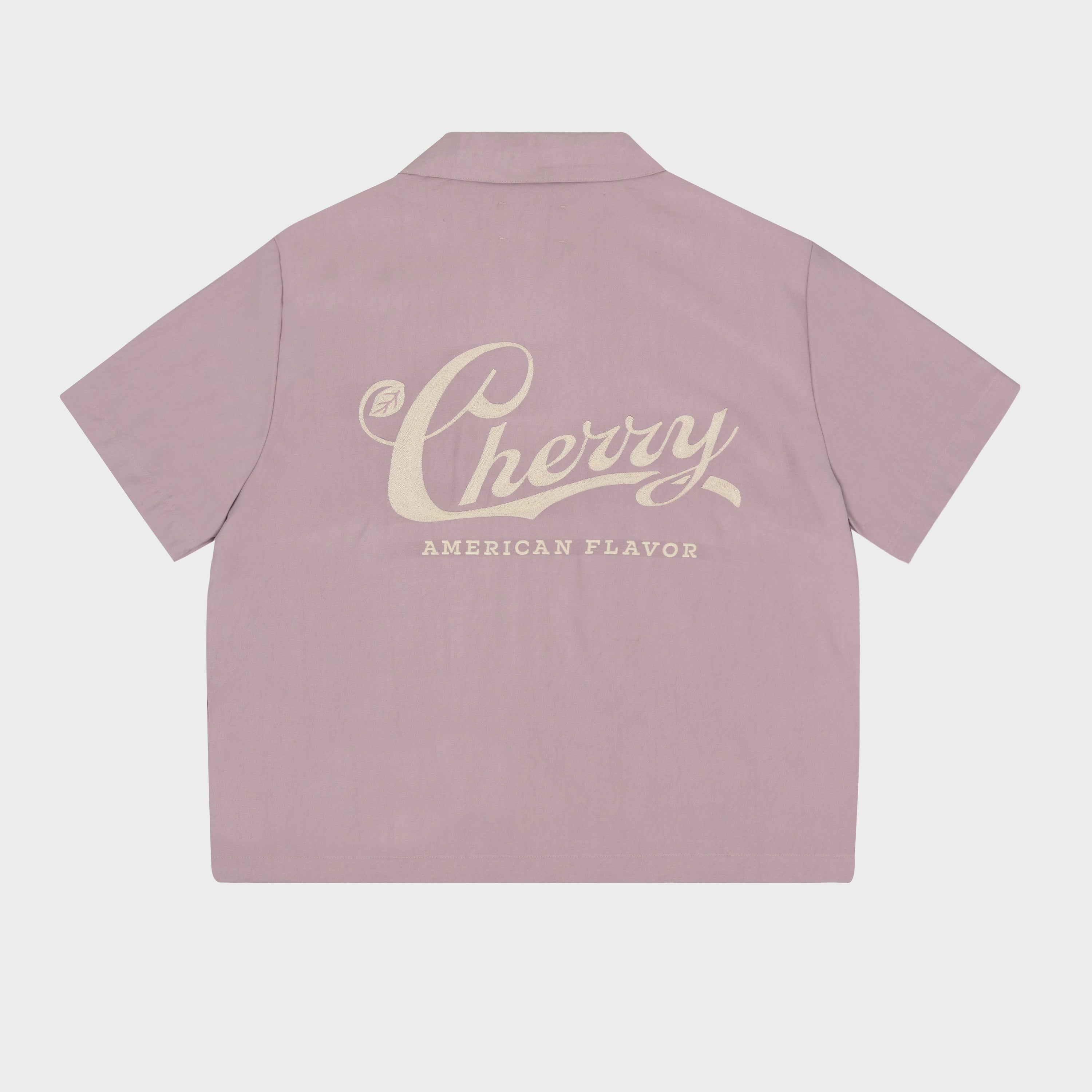 American Flavor Bowling Shirt (Dusty Pink) – CHERRY LA