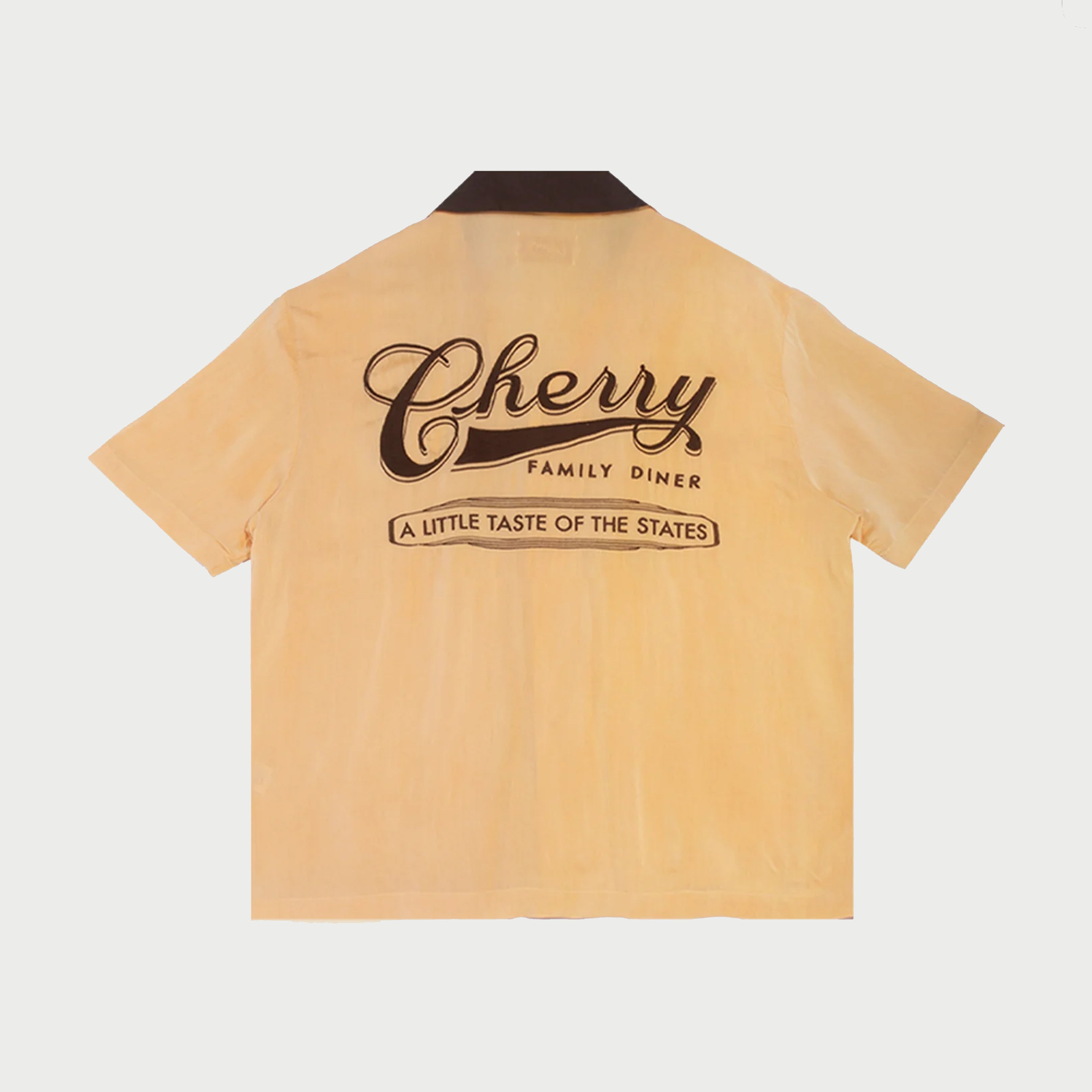 Cherry Diner Bowling Shirt (Yellow) – CHERRY LA