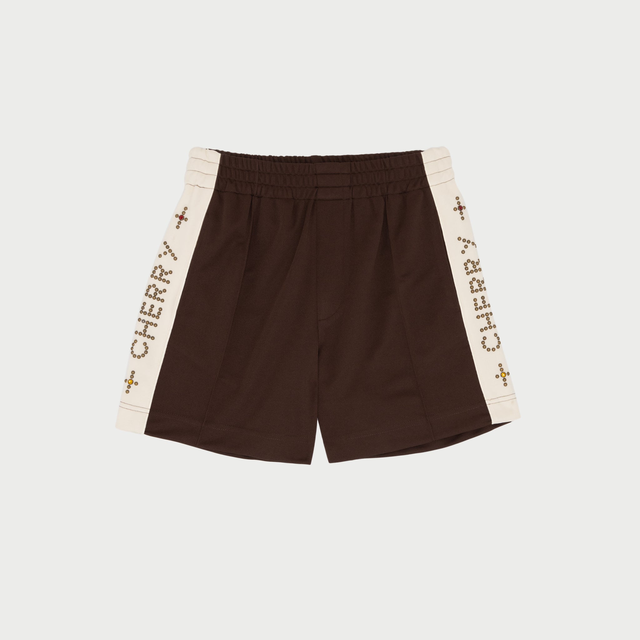 Studded Shorts (Brown) – CHERRY LA