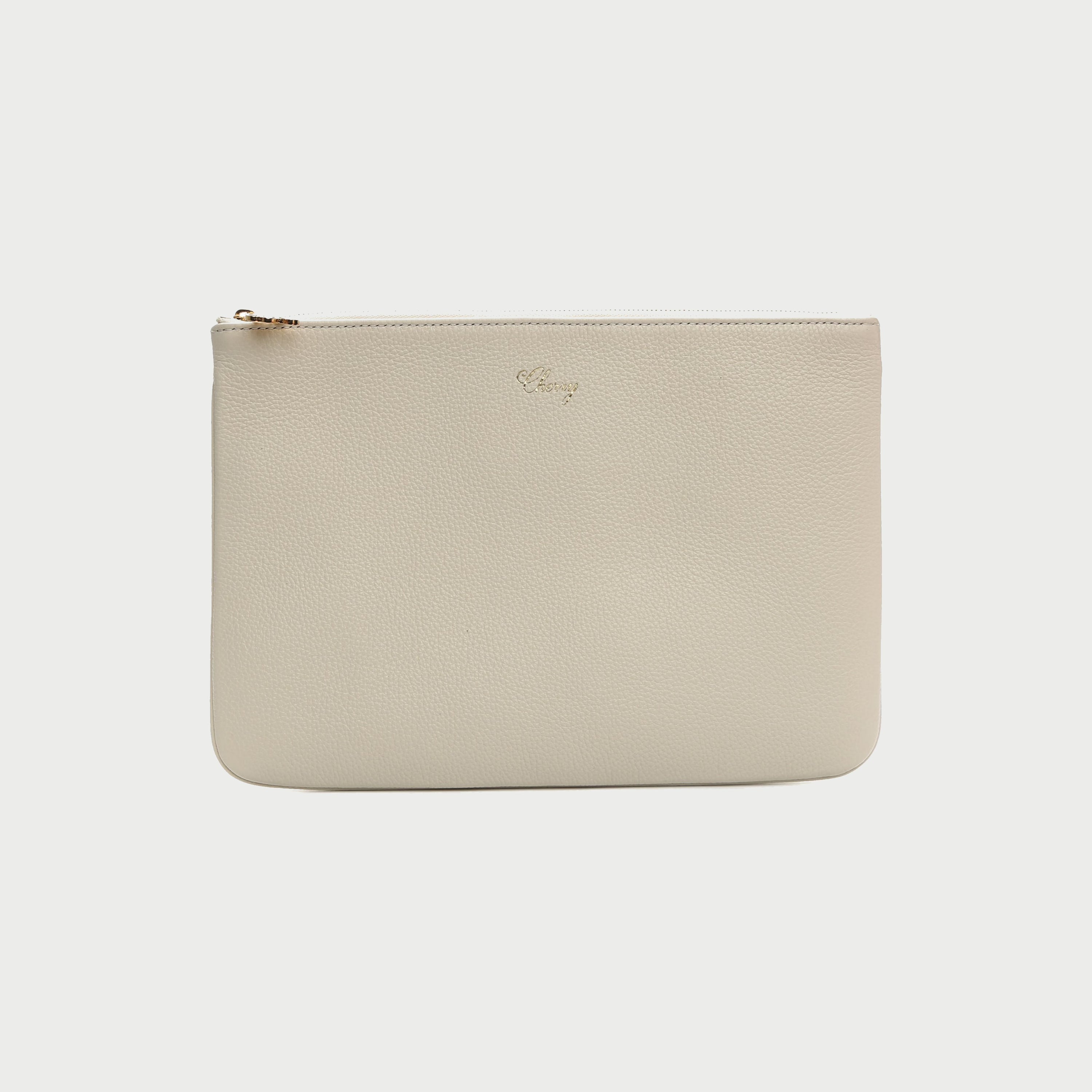 Leather Pouch (Cream)