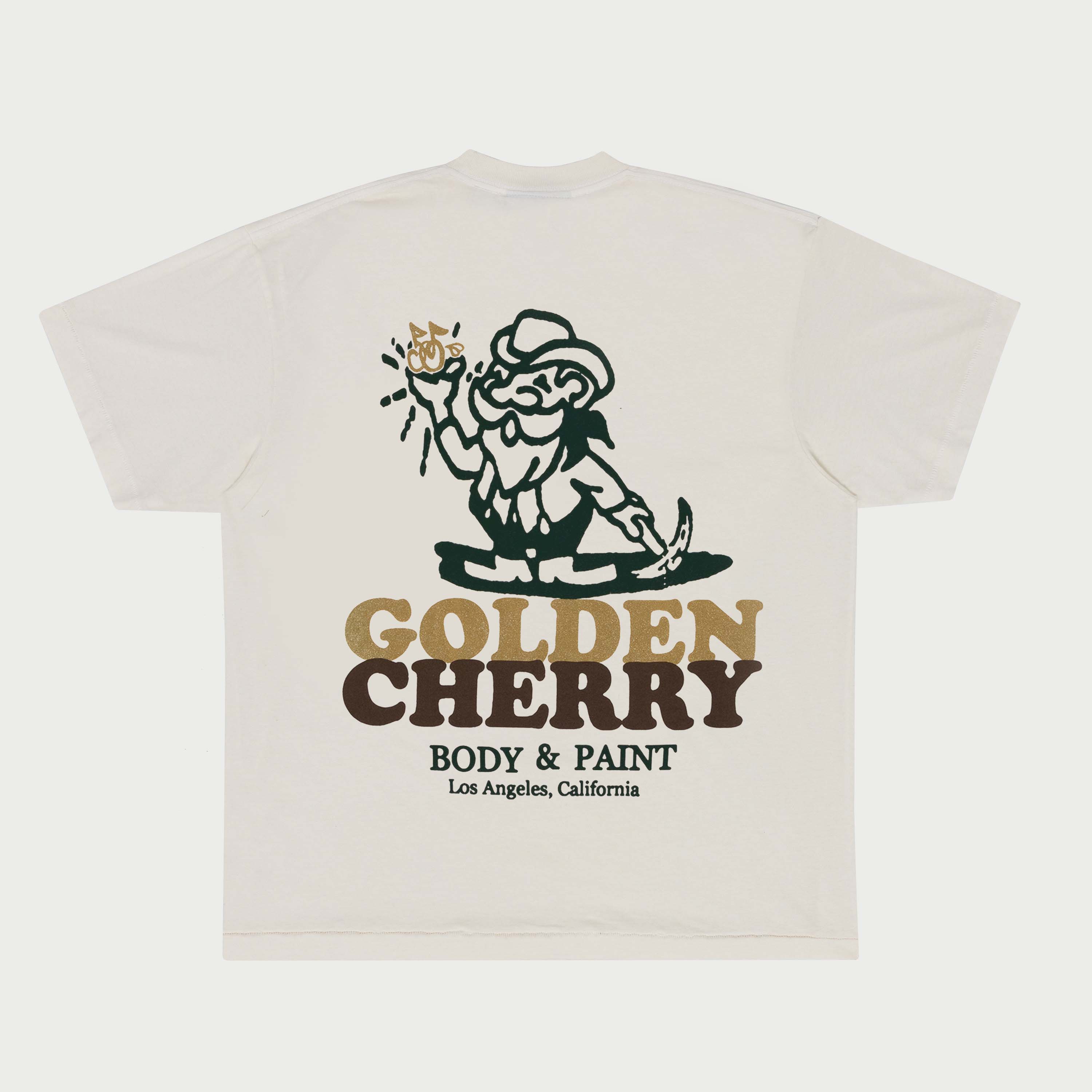 Golden Cherry S/S Tee (Cream)