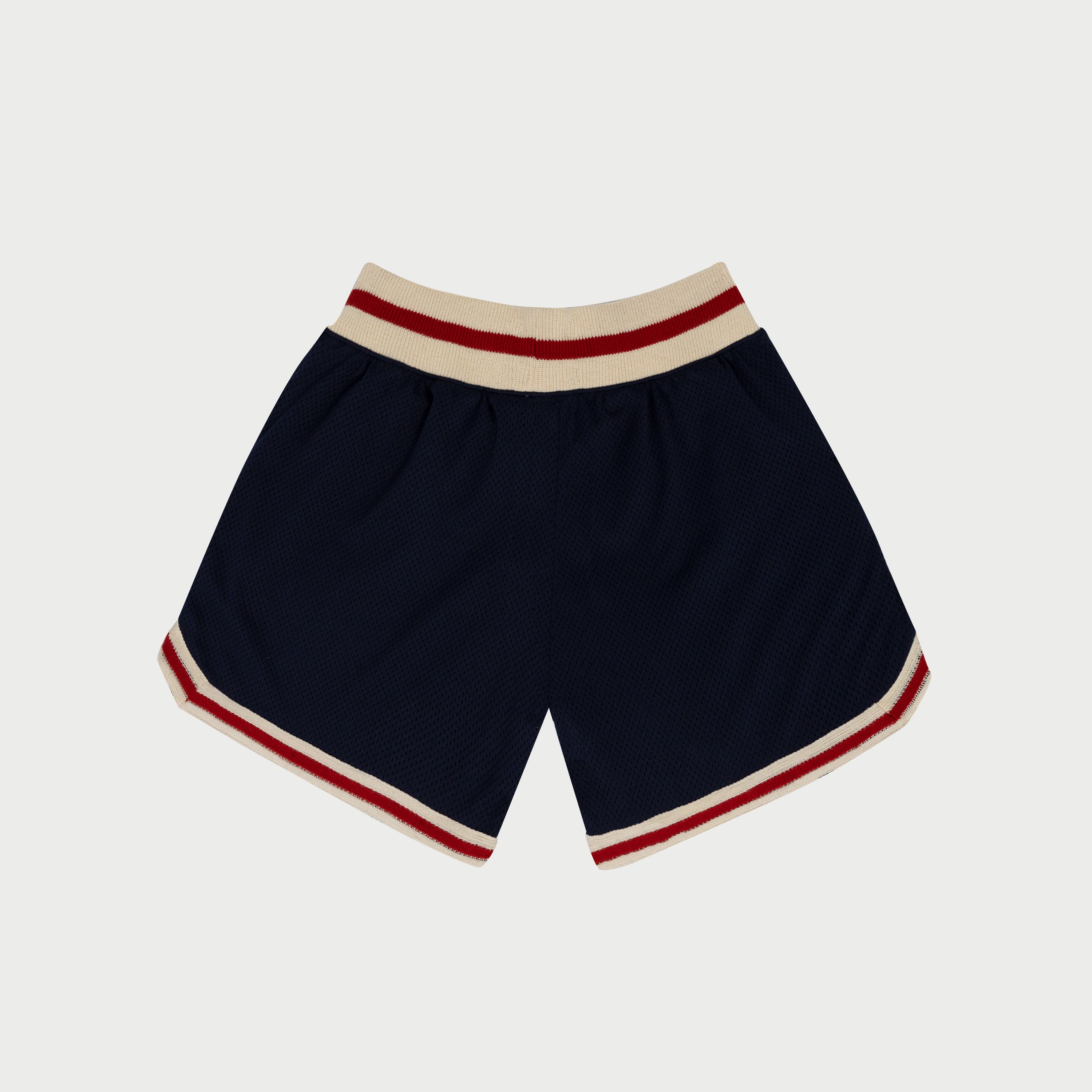 Mesh B-Ball Shorts (Navy Blue)