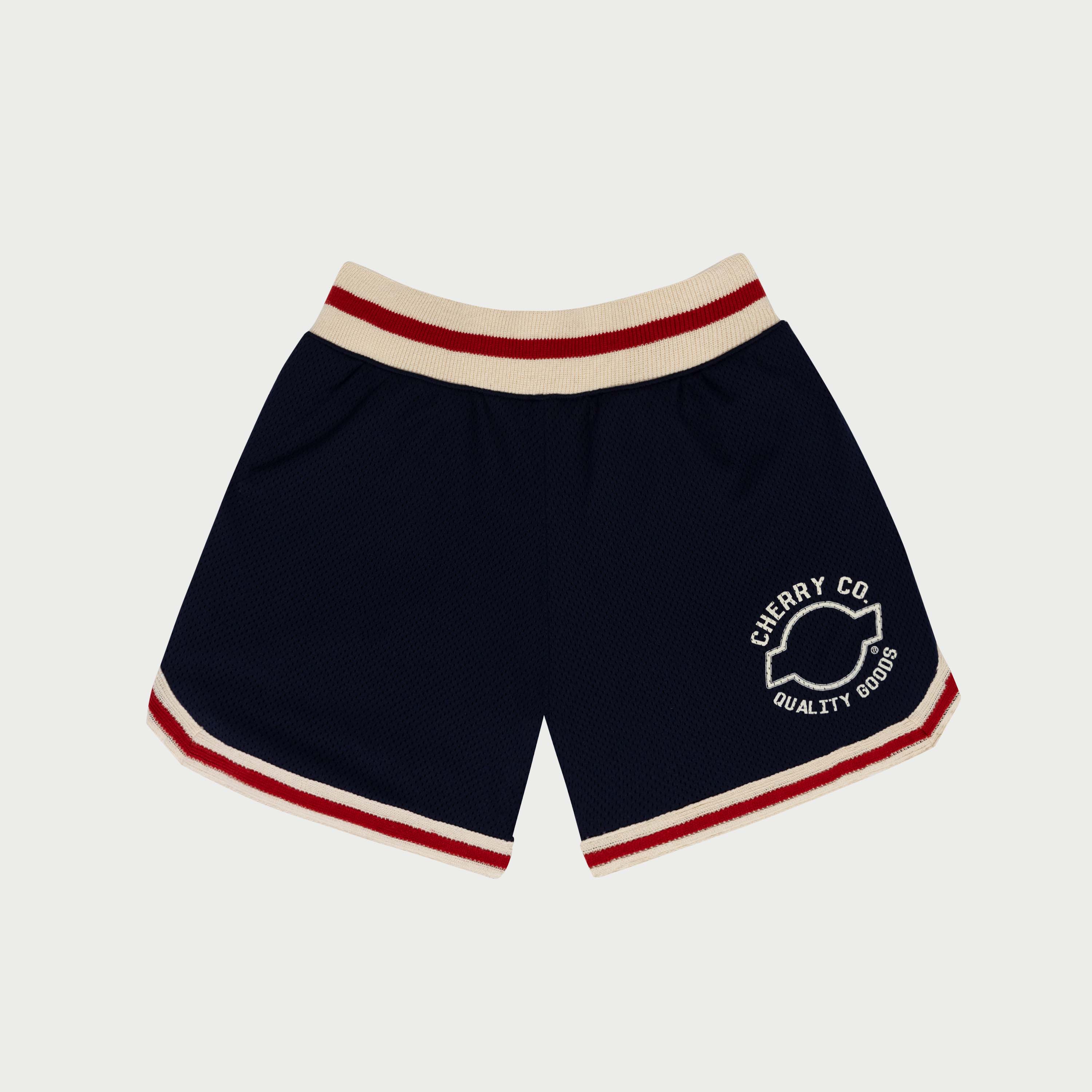 Mesh B-Ball Shorts (Navy Blue)