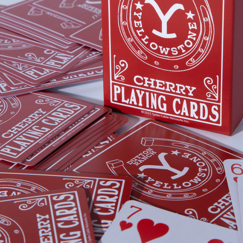 Yellowstone Deck of Cards CHERRY LA