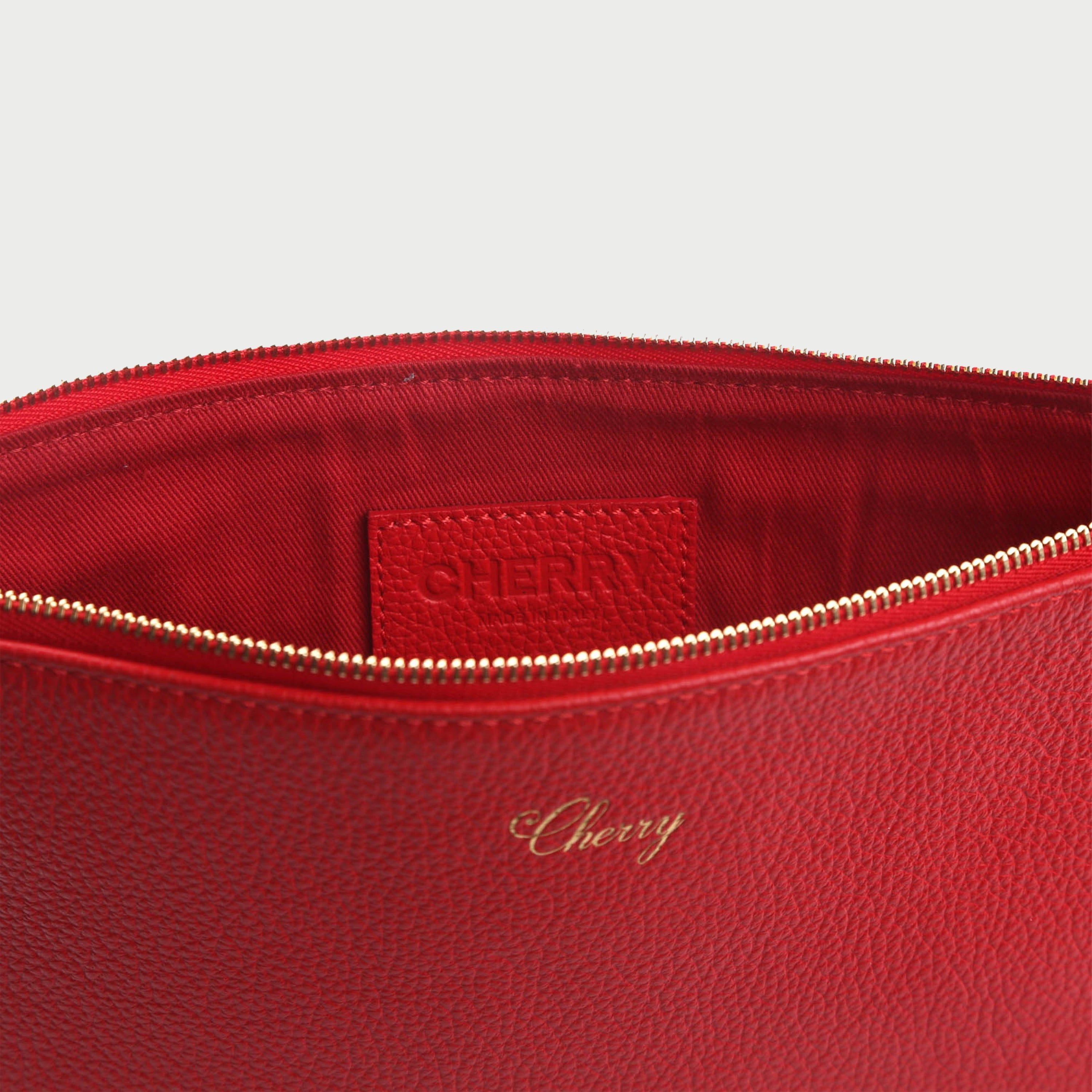 Leather Pouch (Red)
