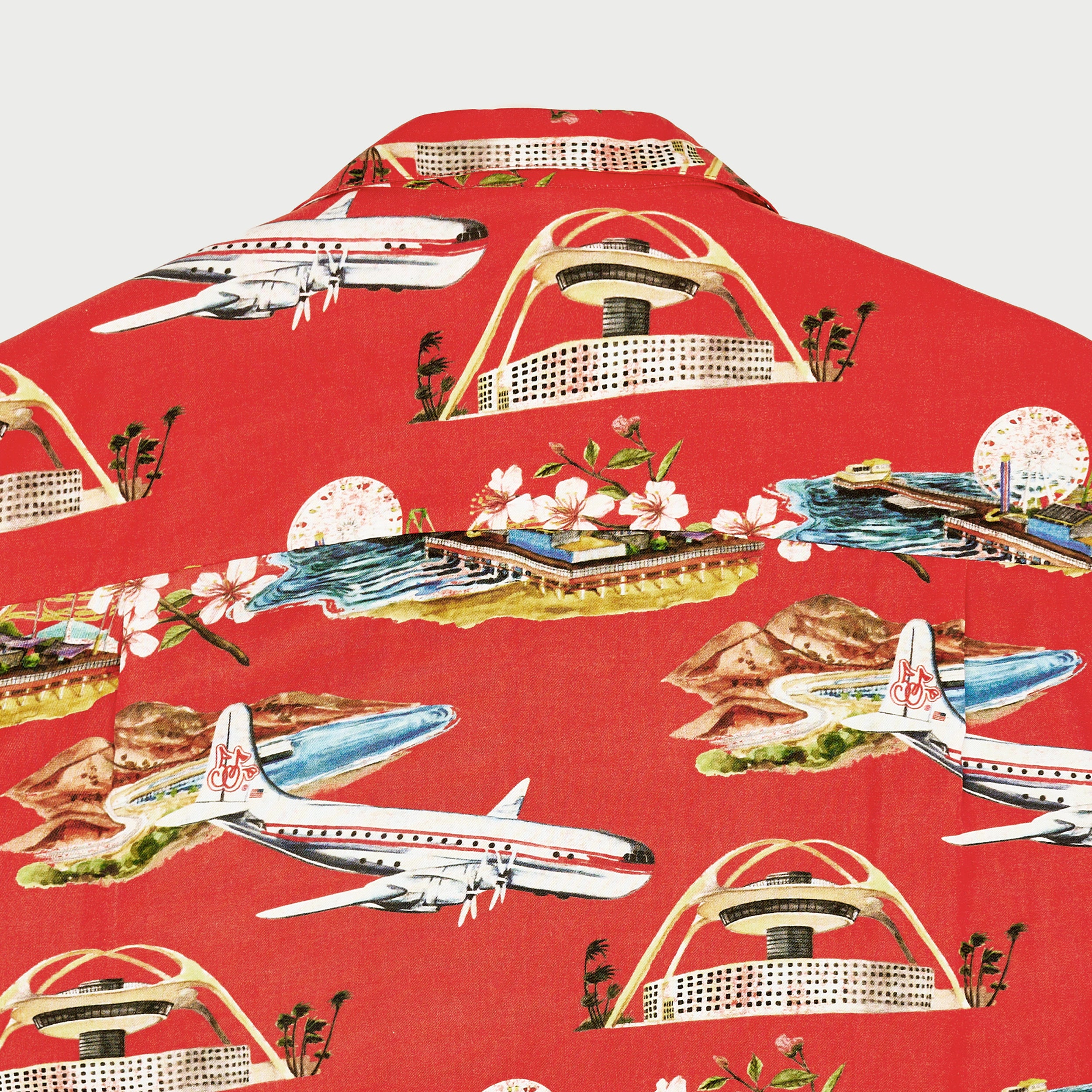California Vacation Shirt (Red) – CHERRY LA
