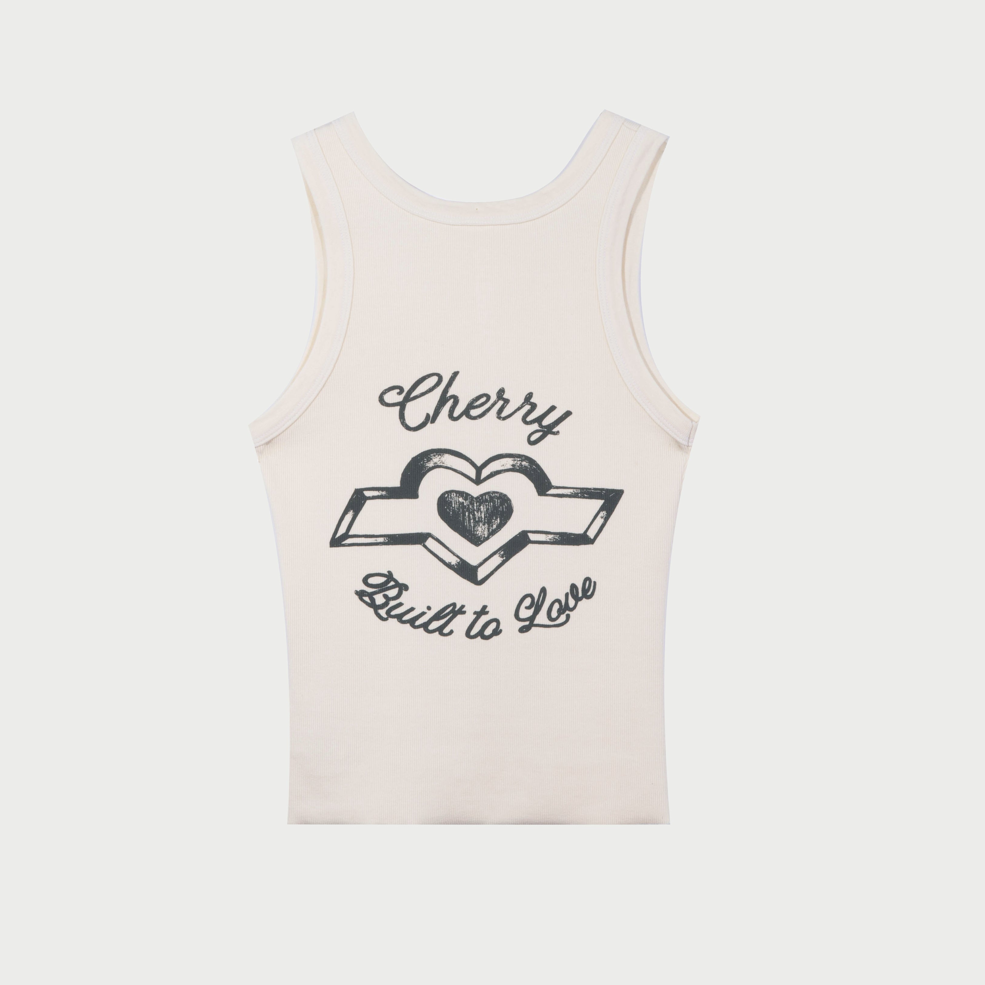 Built to Love Women's Tank Top (Cream) – CHERRY LA