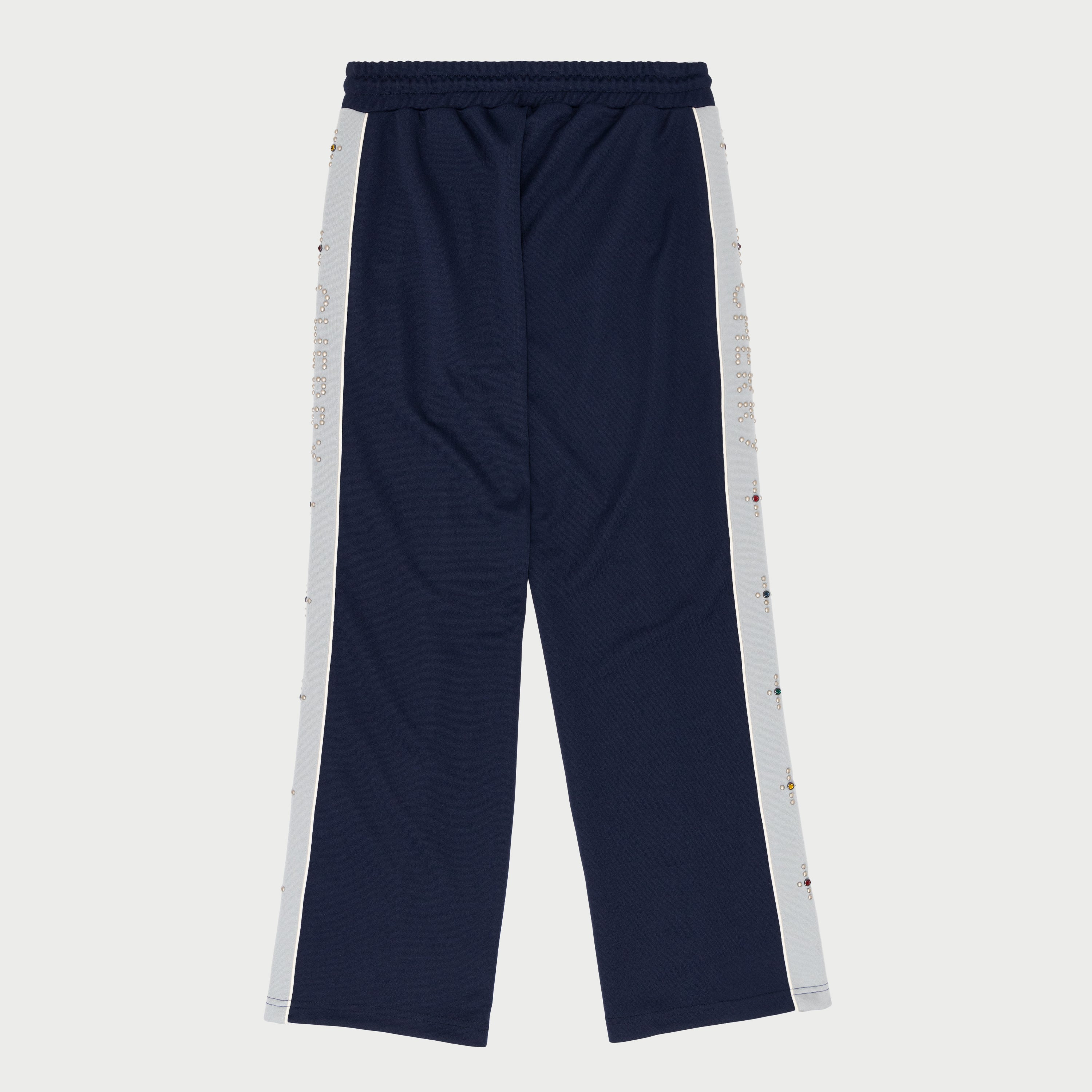 Studded Track Pants (Navy)