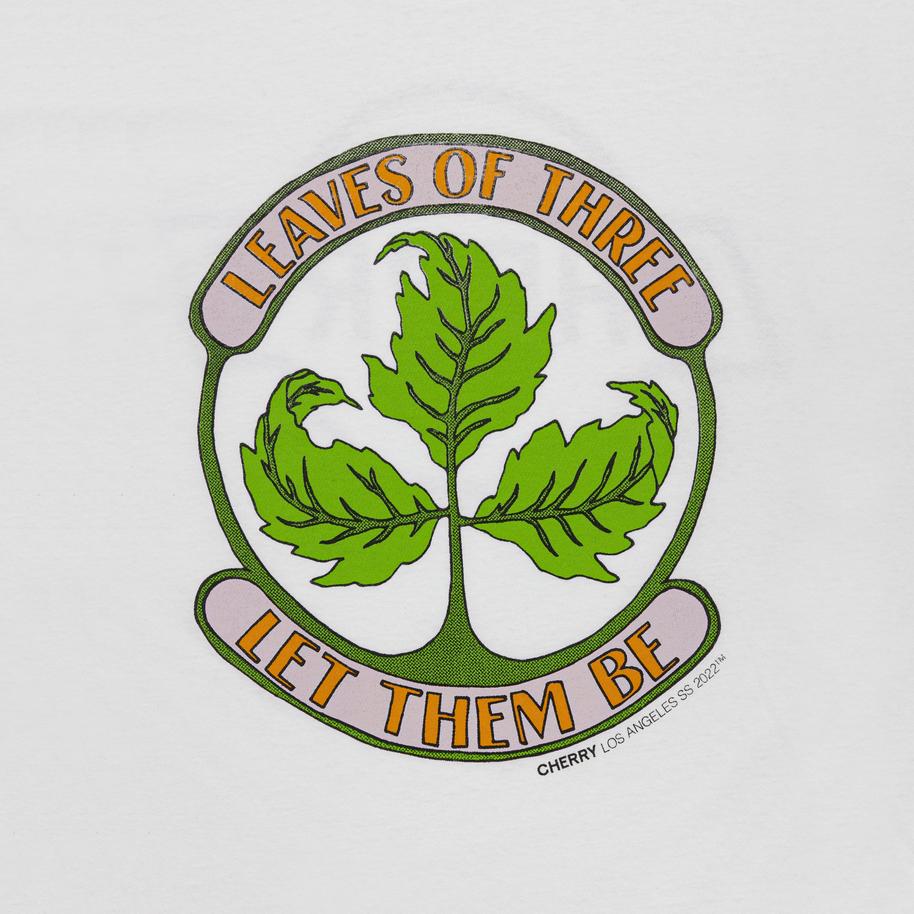 Leaves of Three Tee (White)