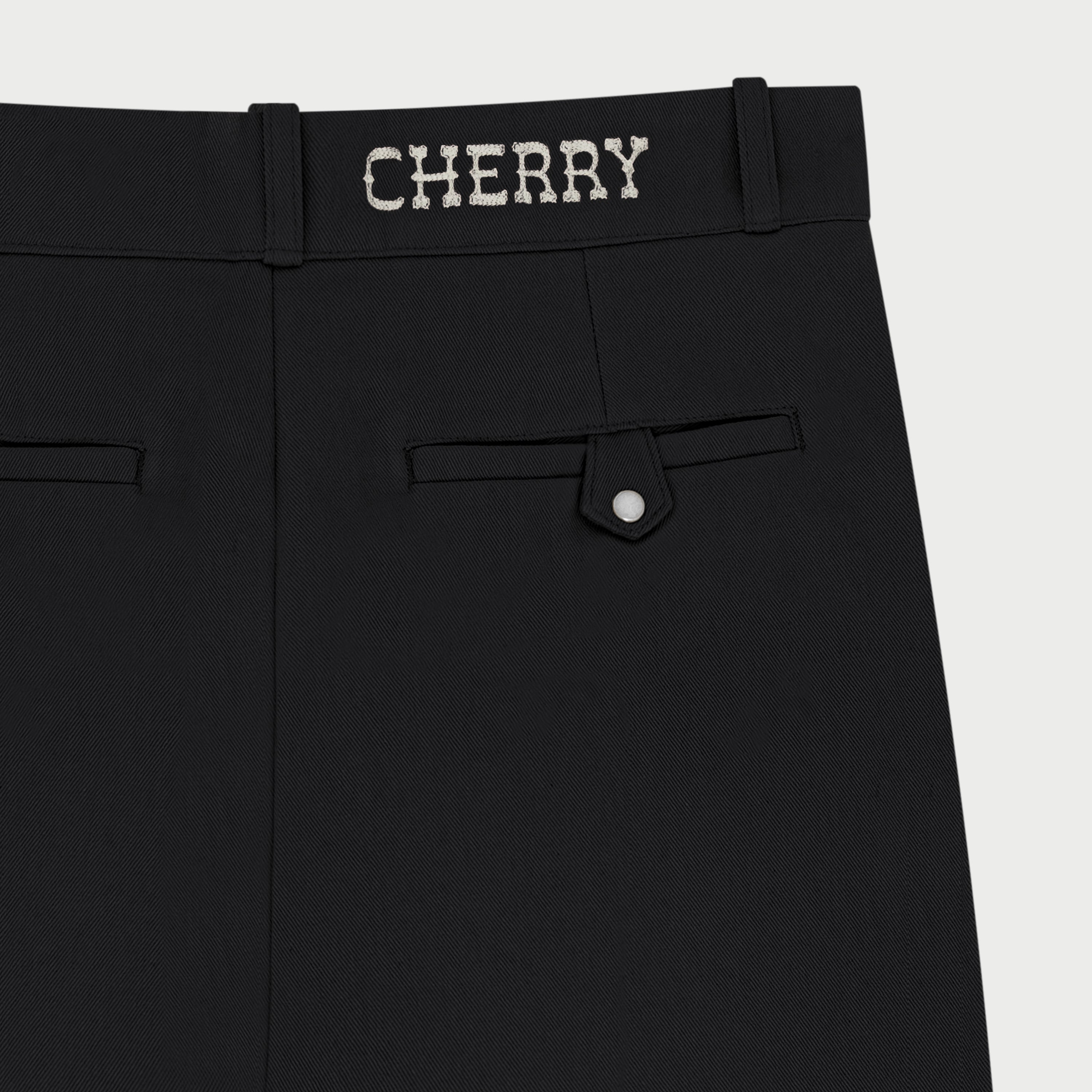 Western Chino Pants (Black)