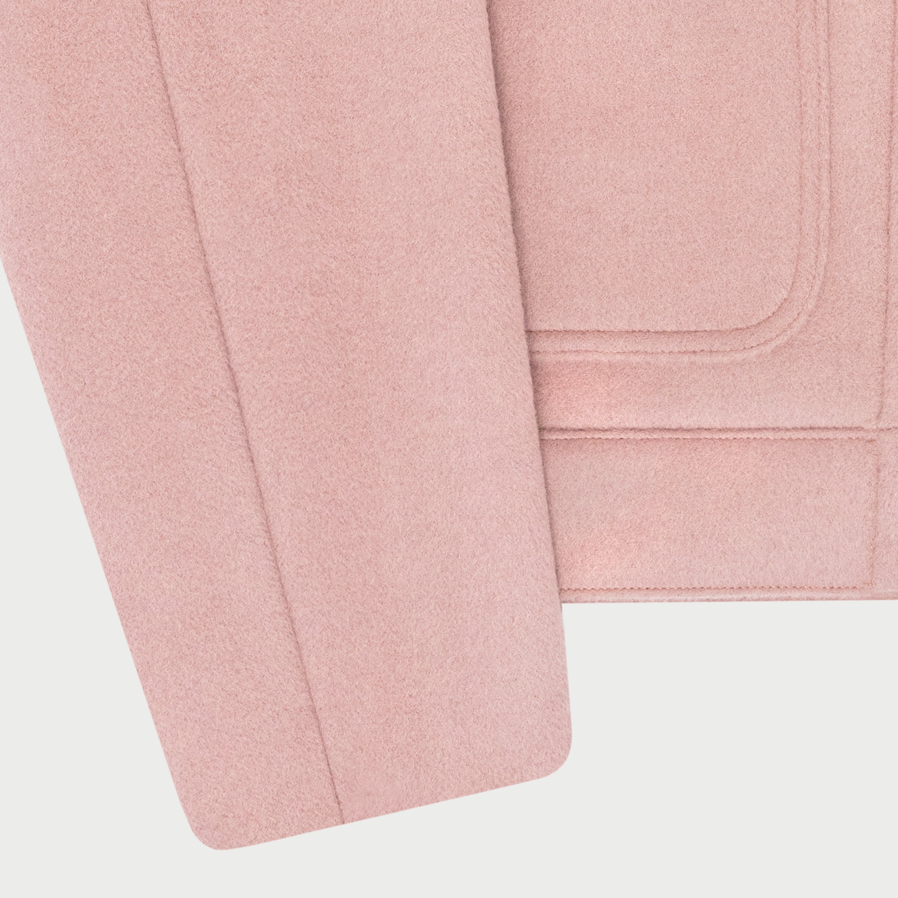 Wool Club Jacket (Dusty Pink)