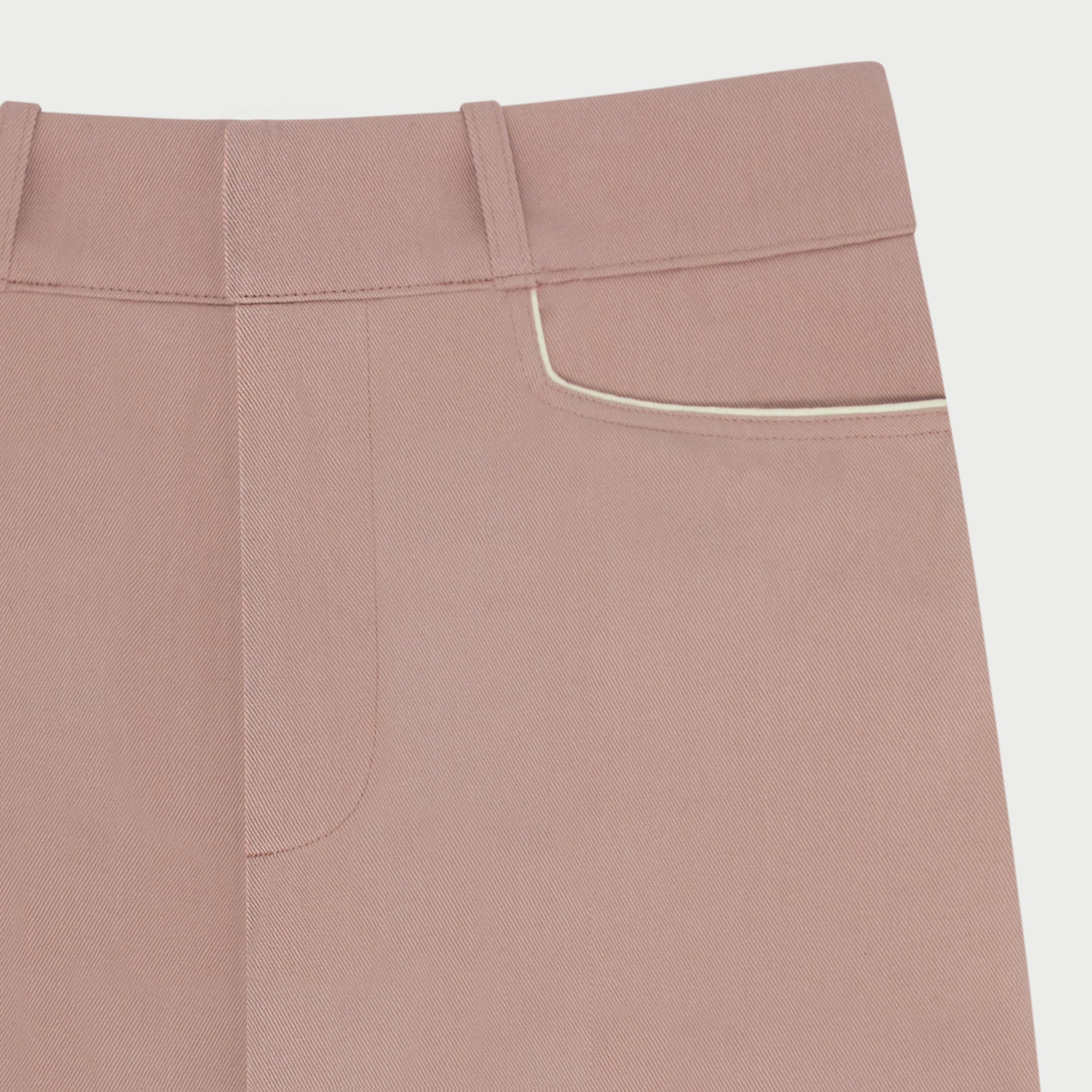 Western Chino Pants (Dusty Pink)