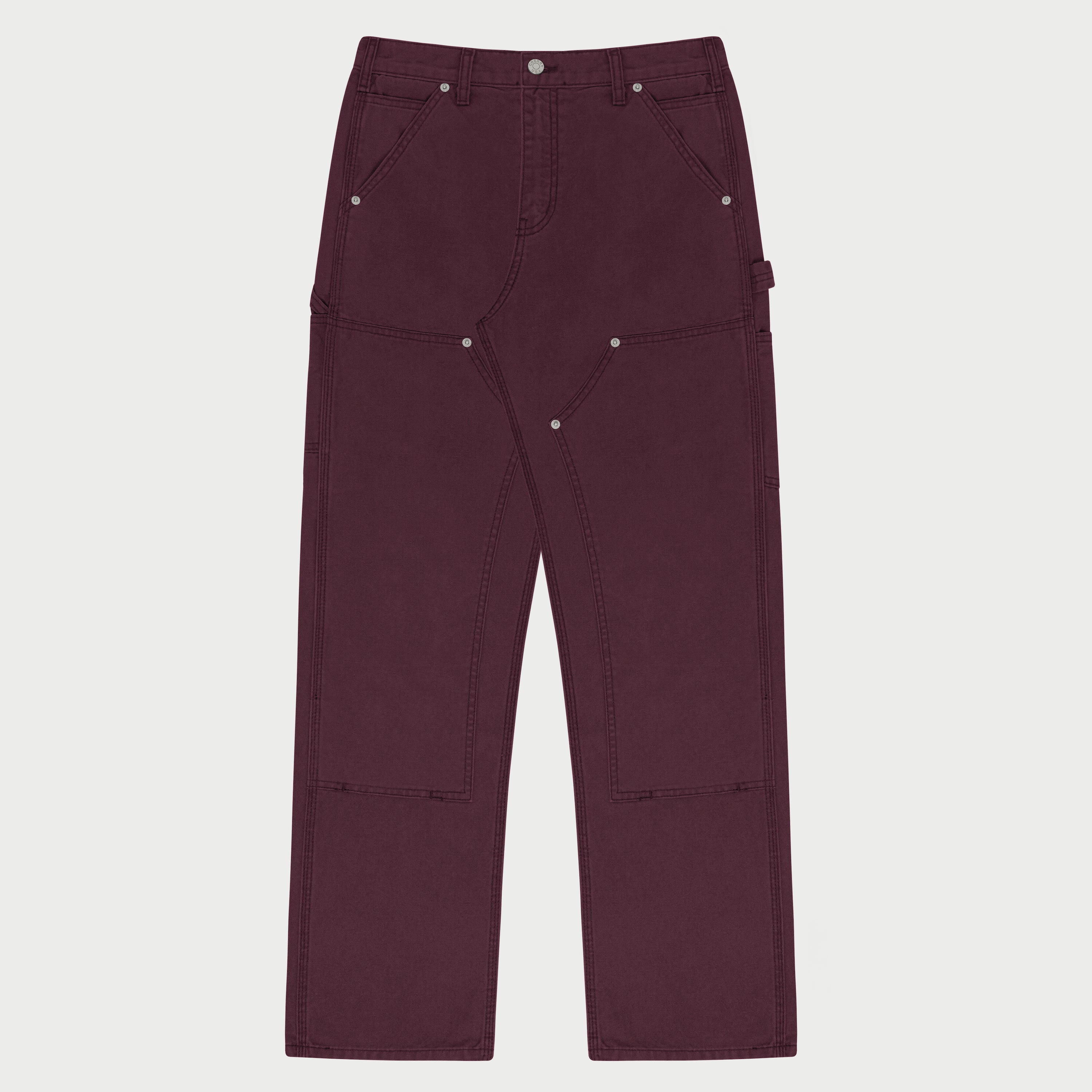 Double Knee Painter Pants (Maroon) – CHERRY LA
